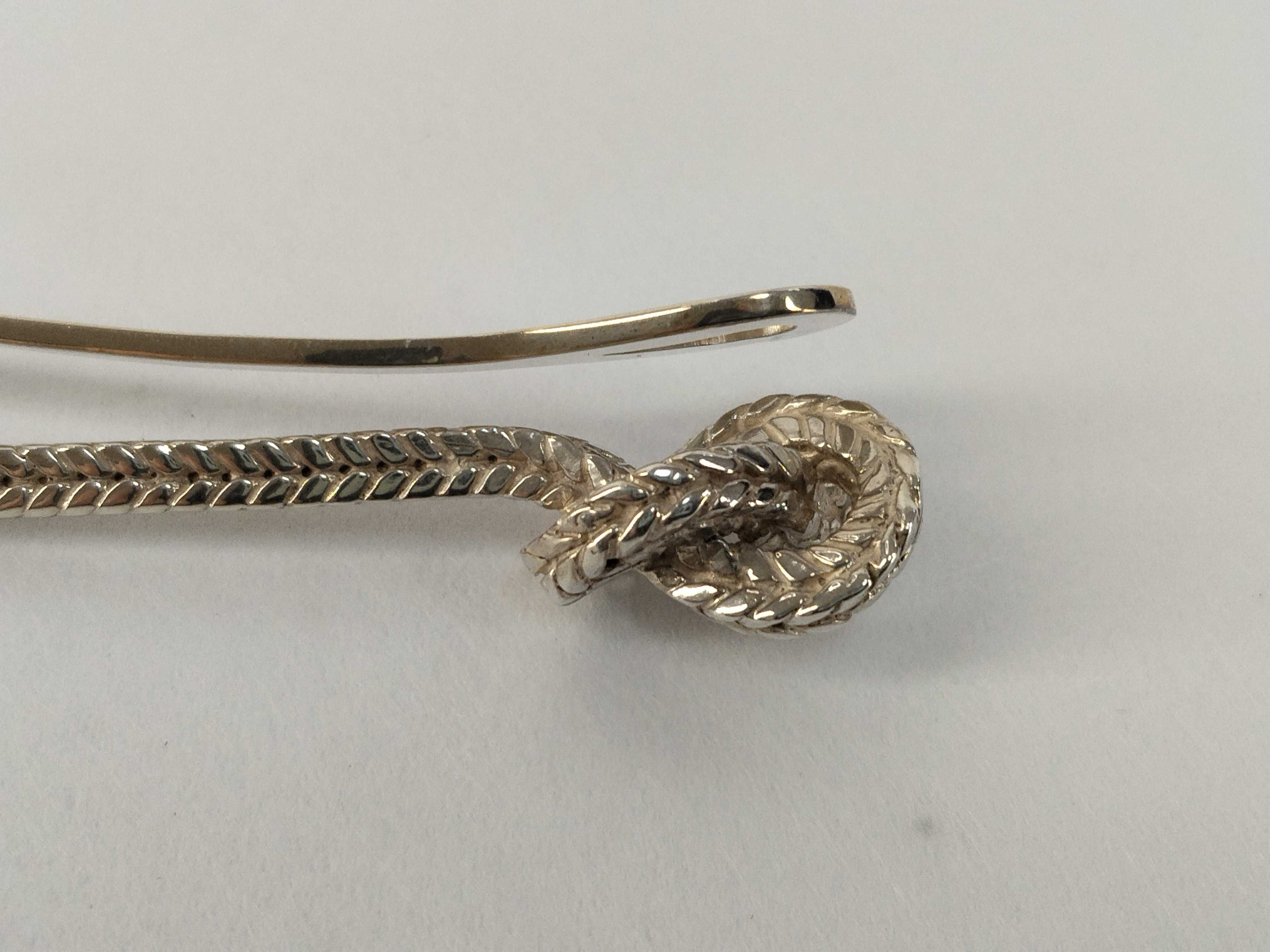 Tresse Knot Tie Clip 925 Tie Clip & Cufflinks — view 6