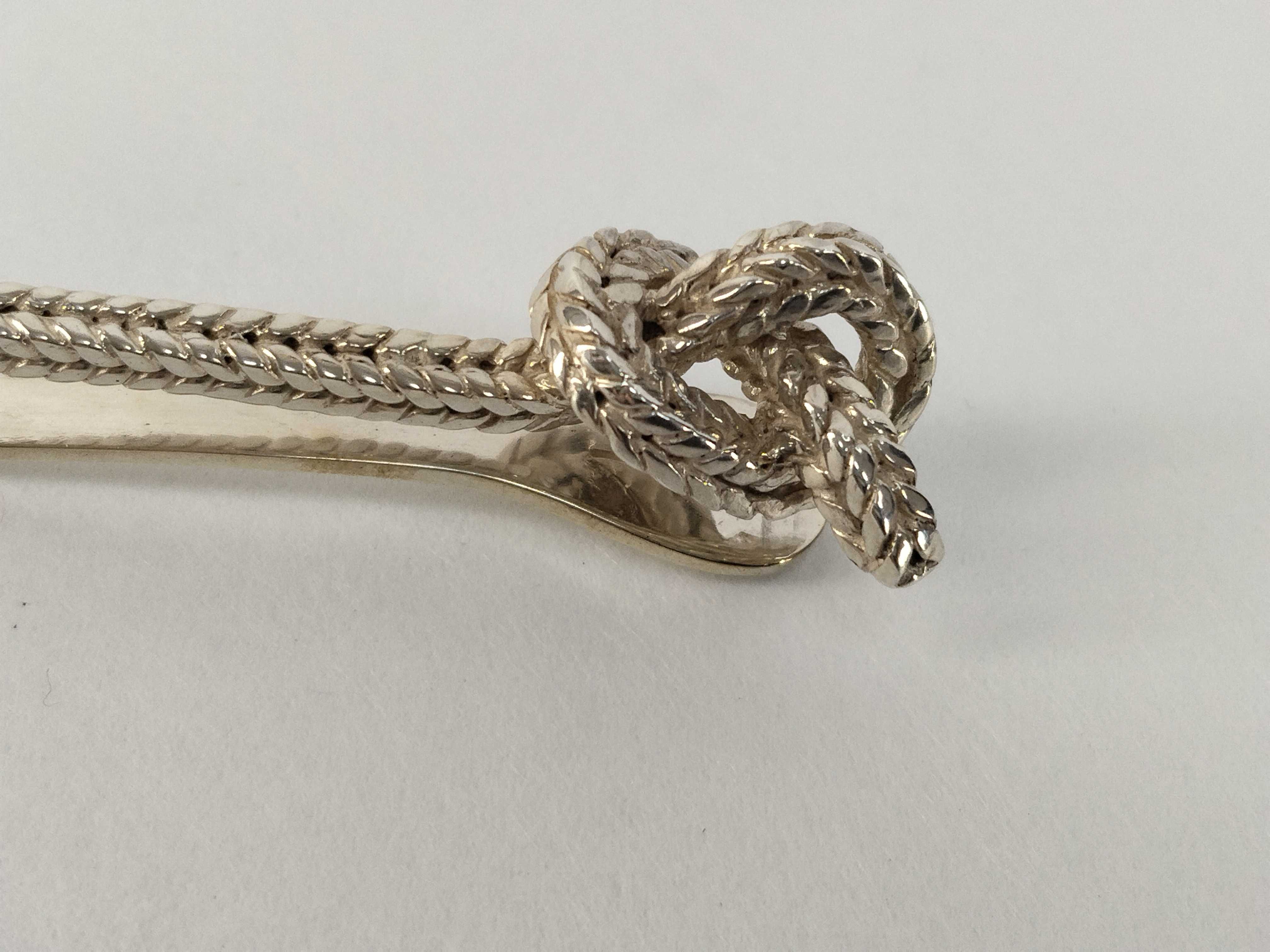 Tresse Knot Tie Clip 925 Tie Clip & Cufflinks — view 8