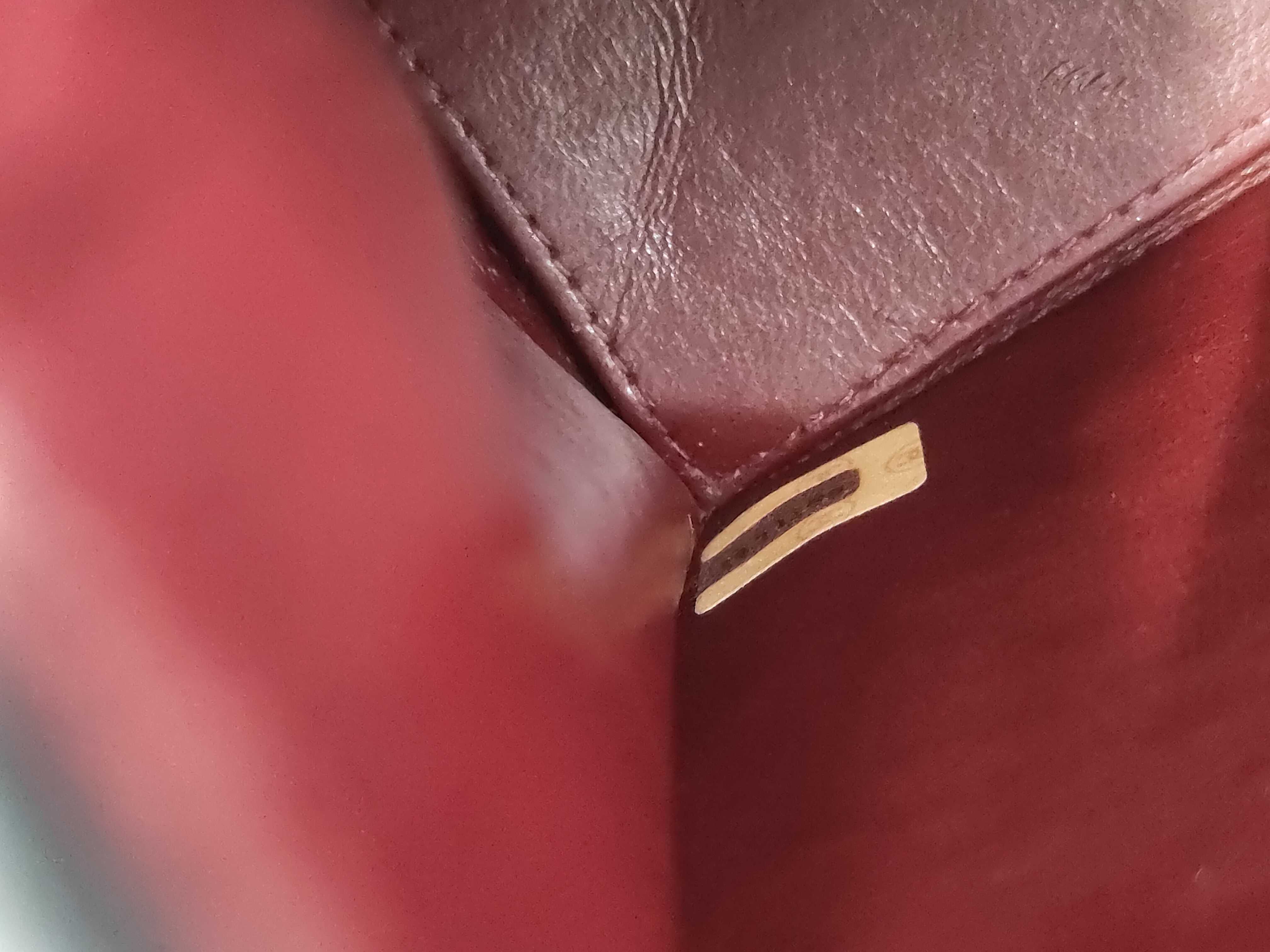 Trapezoidal Turnlock Chain Shoulder Bag — view 10