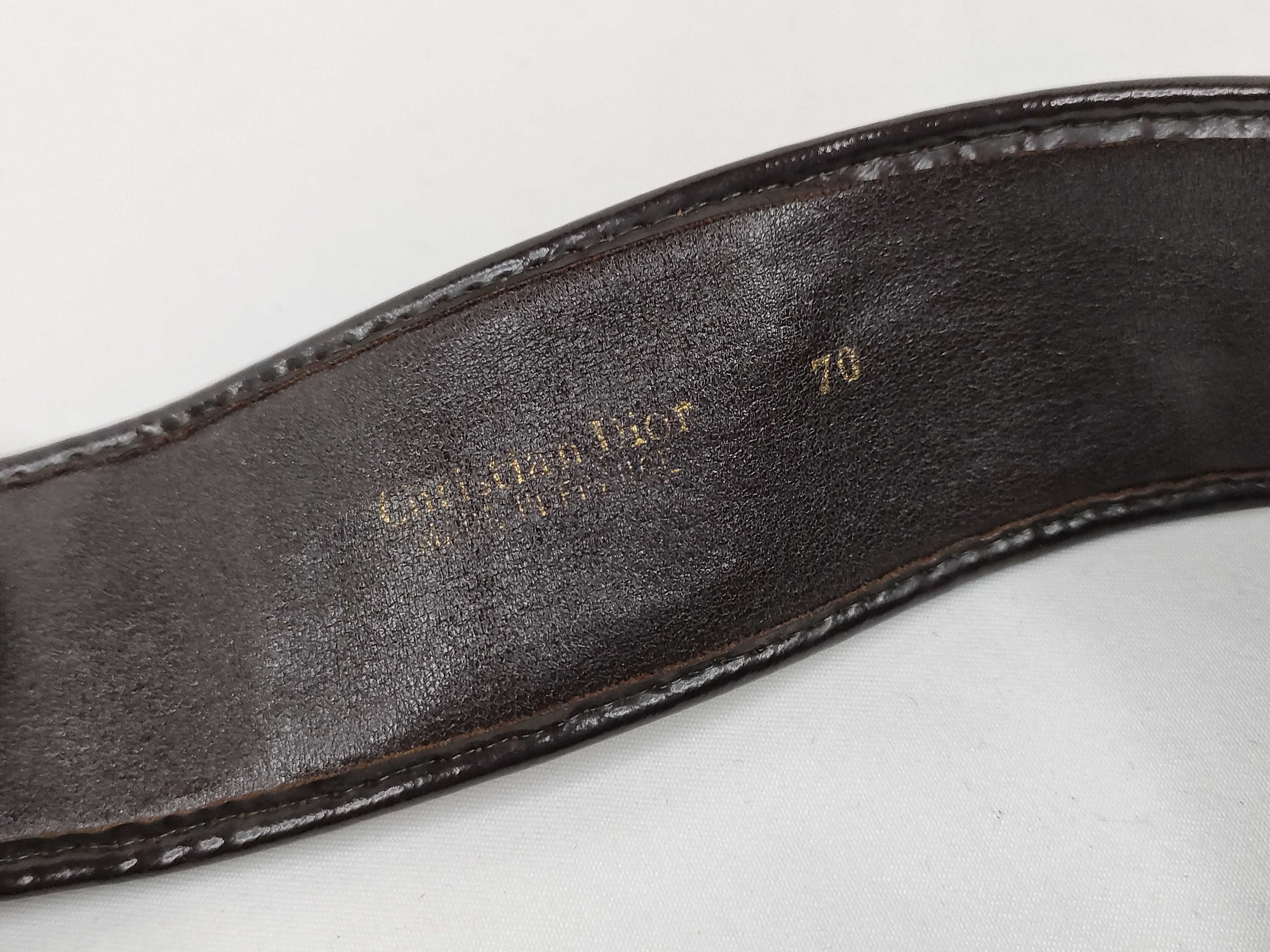 Trotter Christian Dior Belt Trotter Pattern Christian Belt — view 5