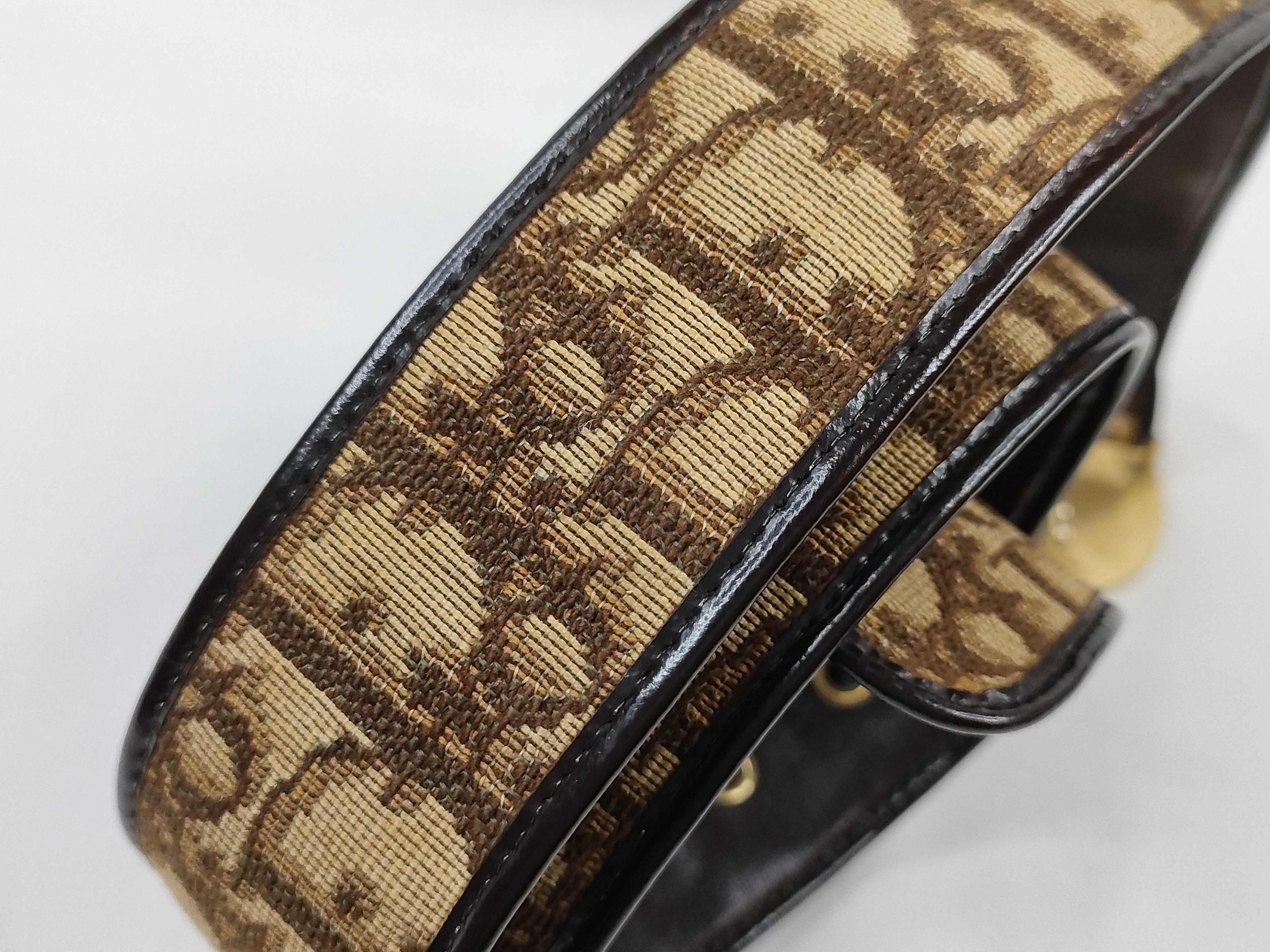 Trotter Christian Dior Belt Trotter Pattern Christian Belt — view 7