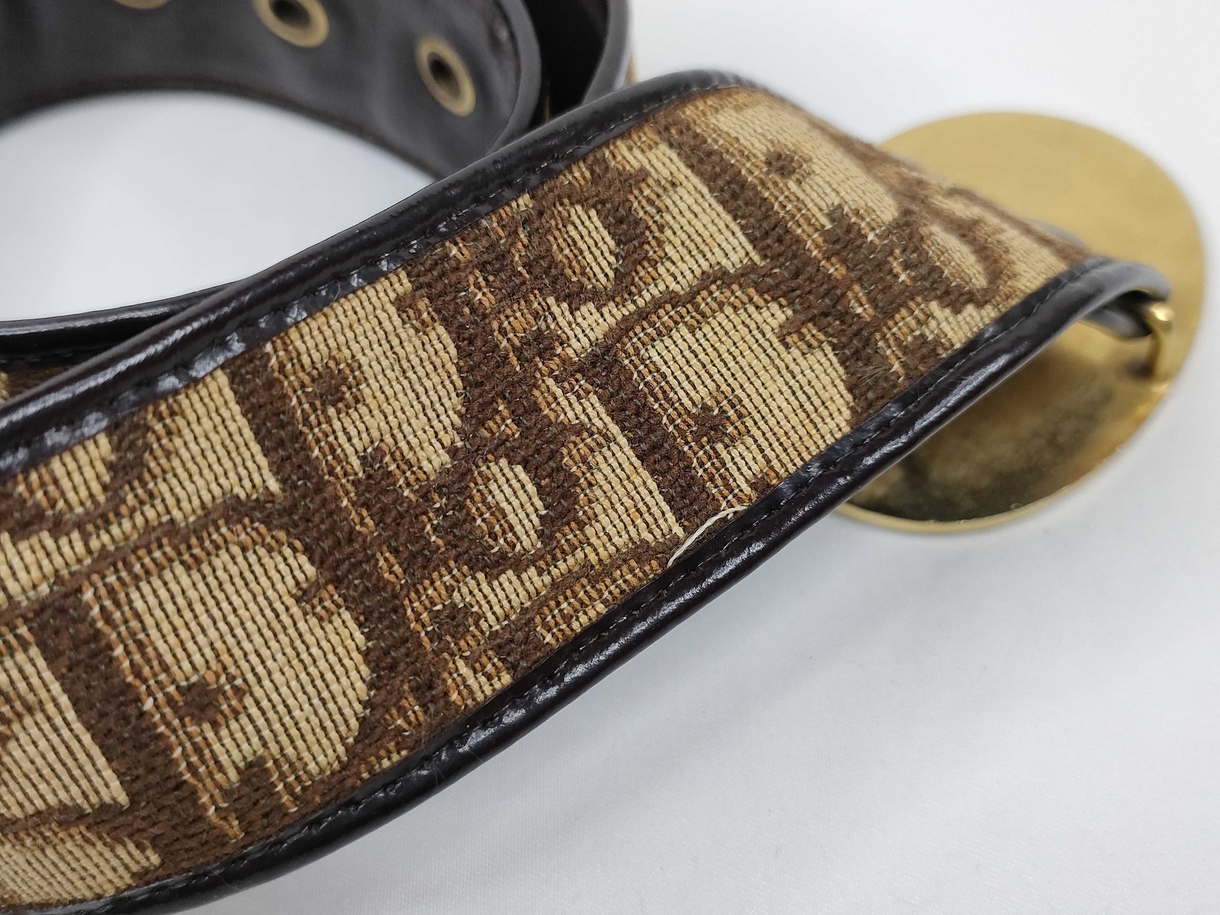 Trotter Christian Dior Belt Trotter Pattern Christian Belt — view 8