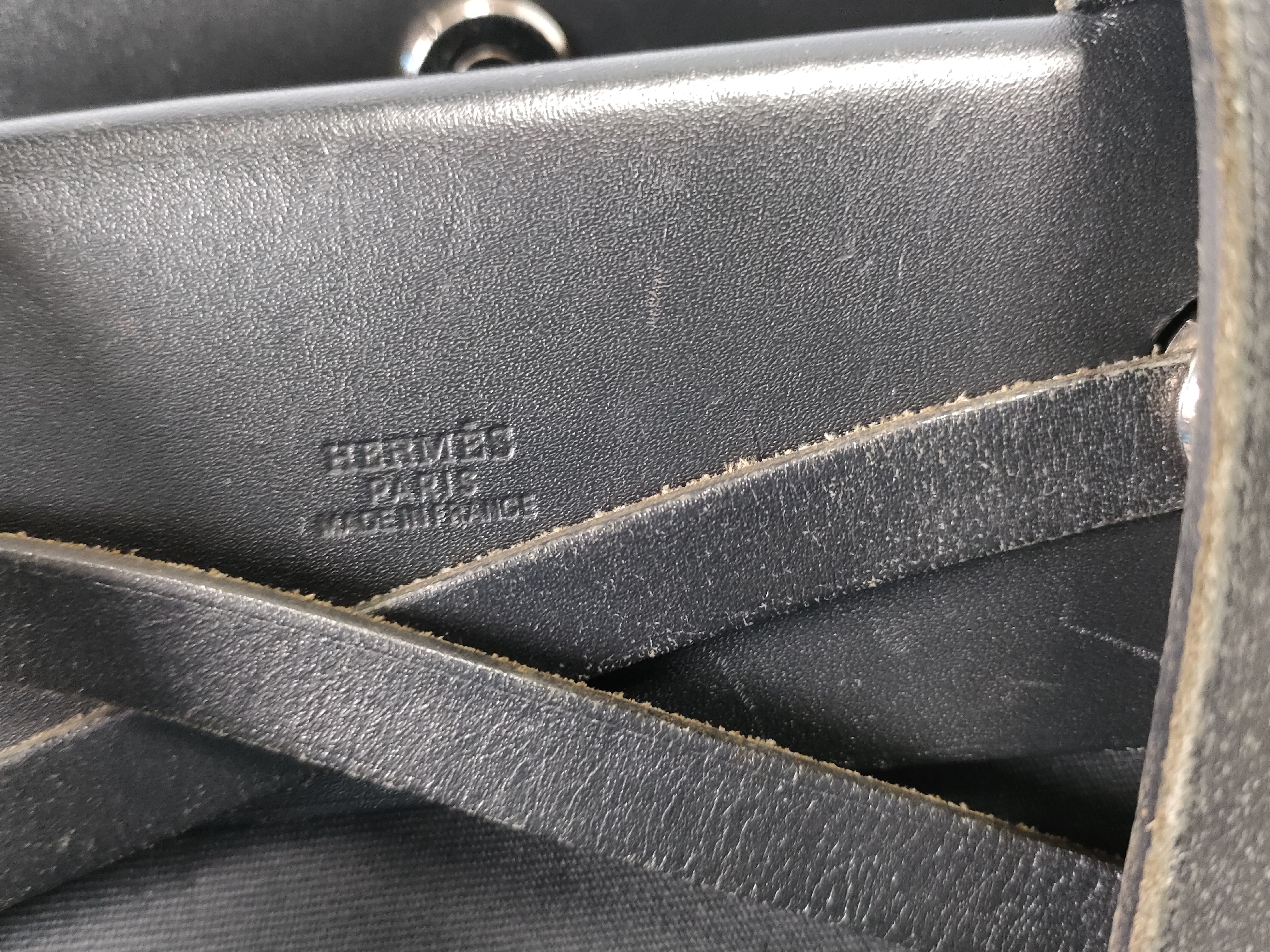 Herbag Cabas GM Black Tote Bag — view 13