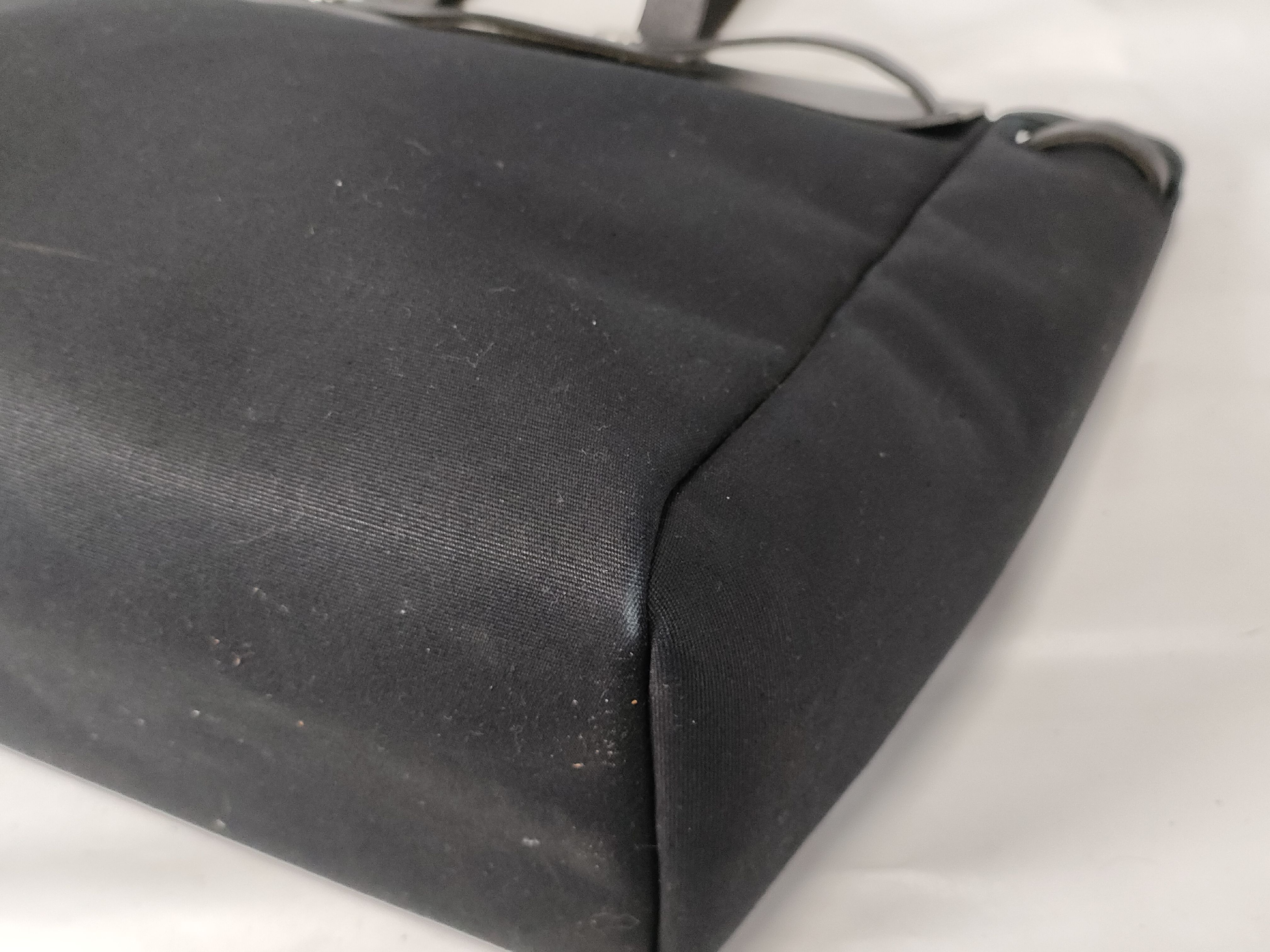 Herbag Cabas GM Black Tote Bag — view 6