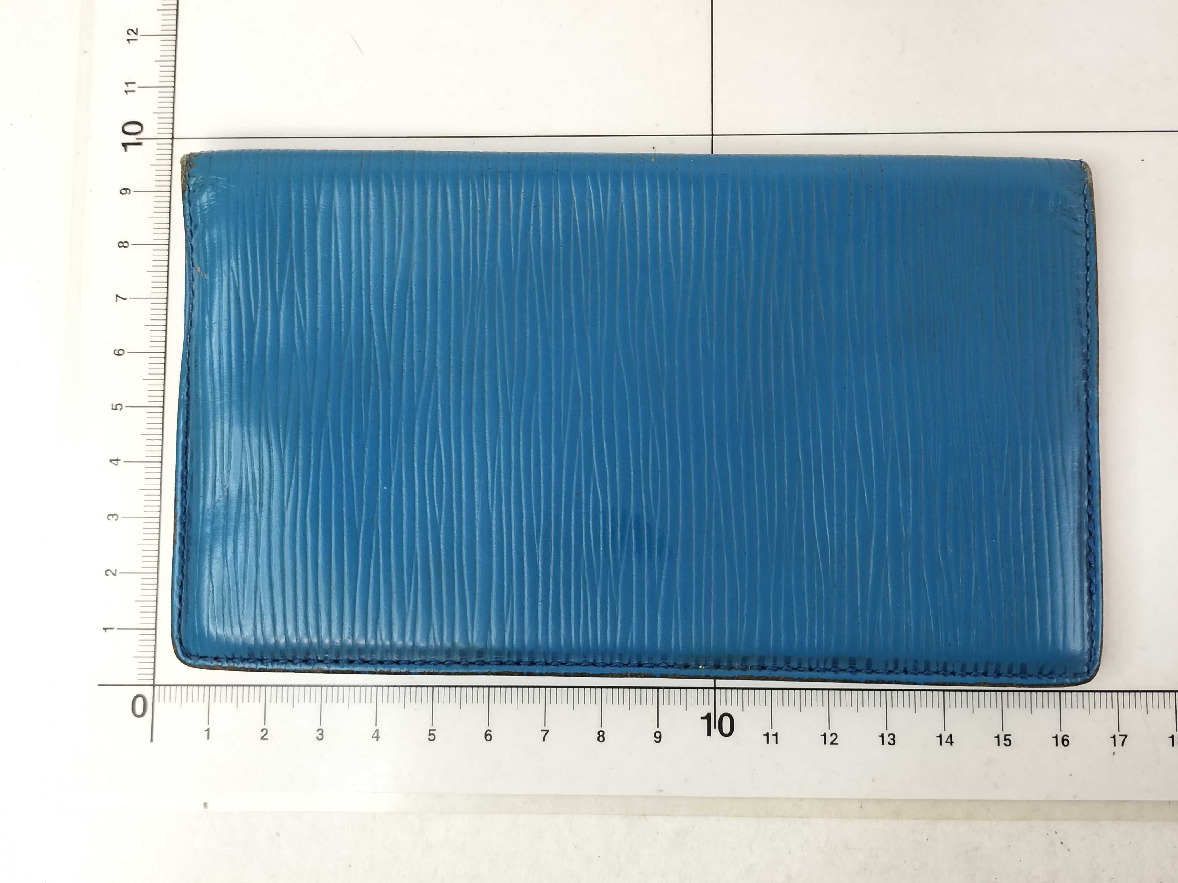 Epi Card Case, Blue (Card Case/Pass Case/Business Card Holder) — view 2