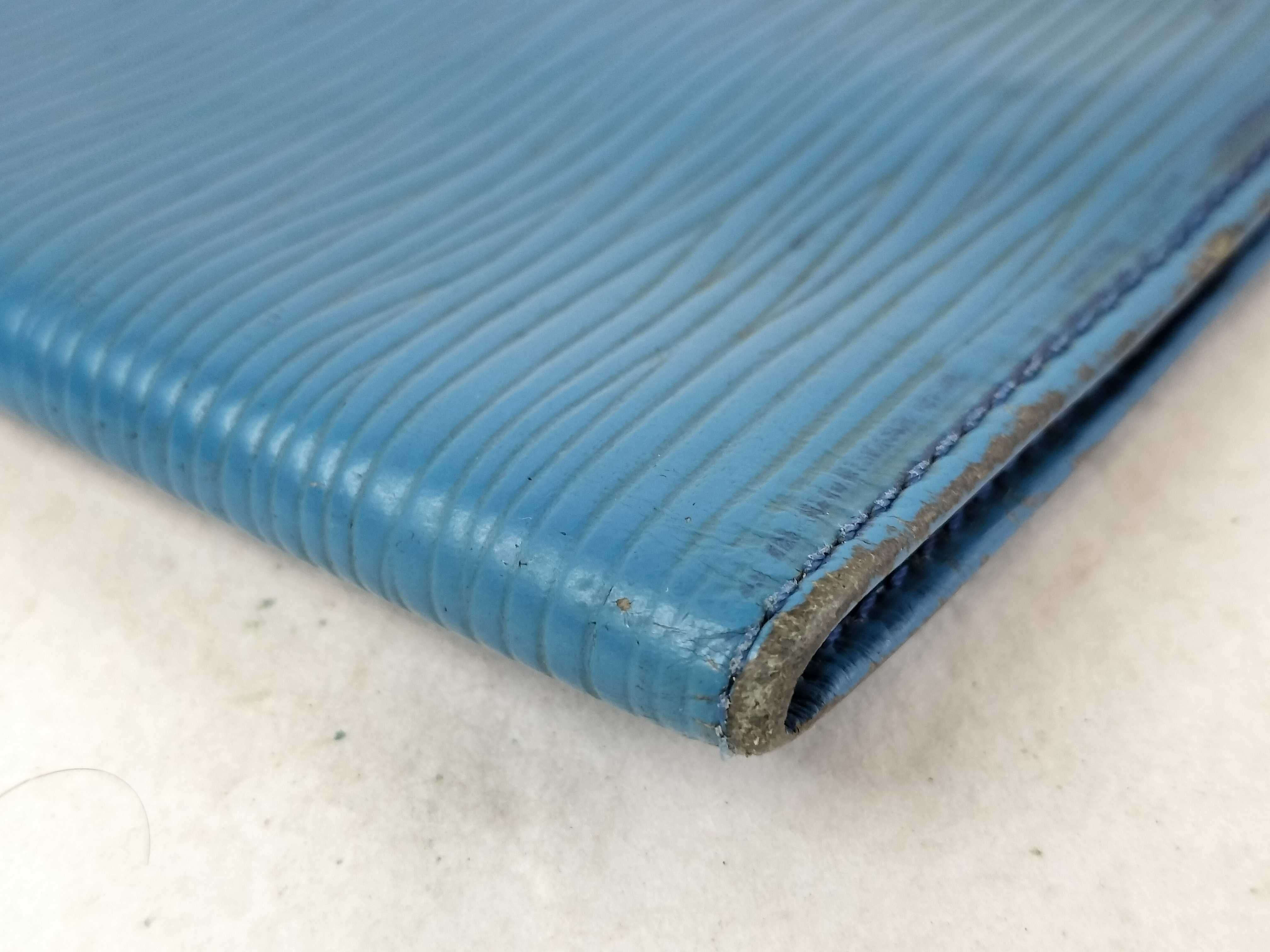Epi Card Case, Blue (Card Case/Pass Case/Business Card Holder) — view 3