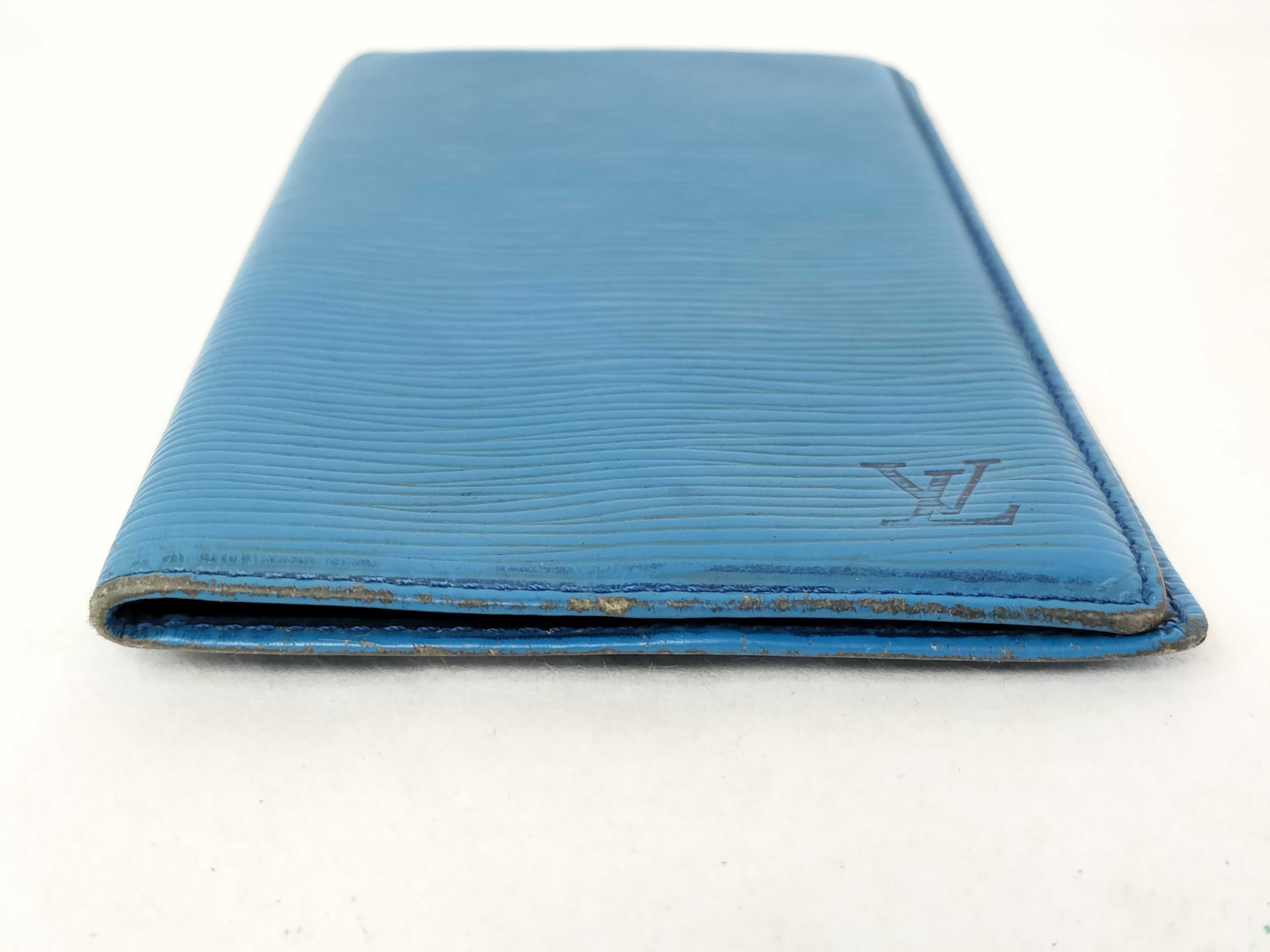 Epi Card Case, Blue (Card Case/Pass Case/Business Card Holder) — view 5