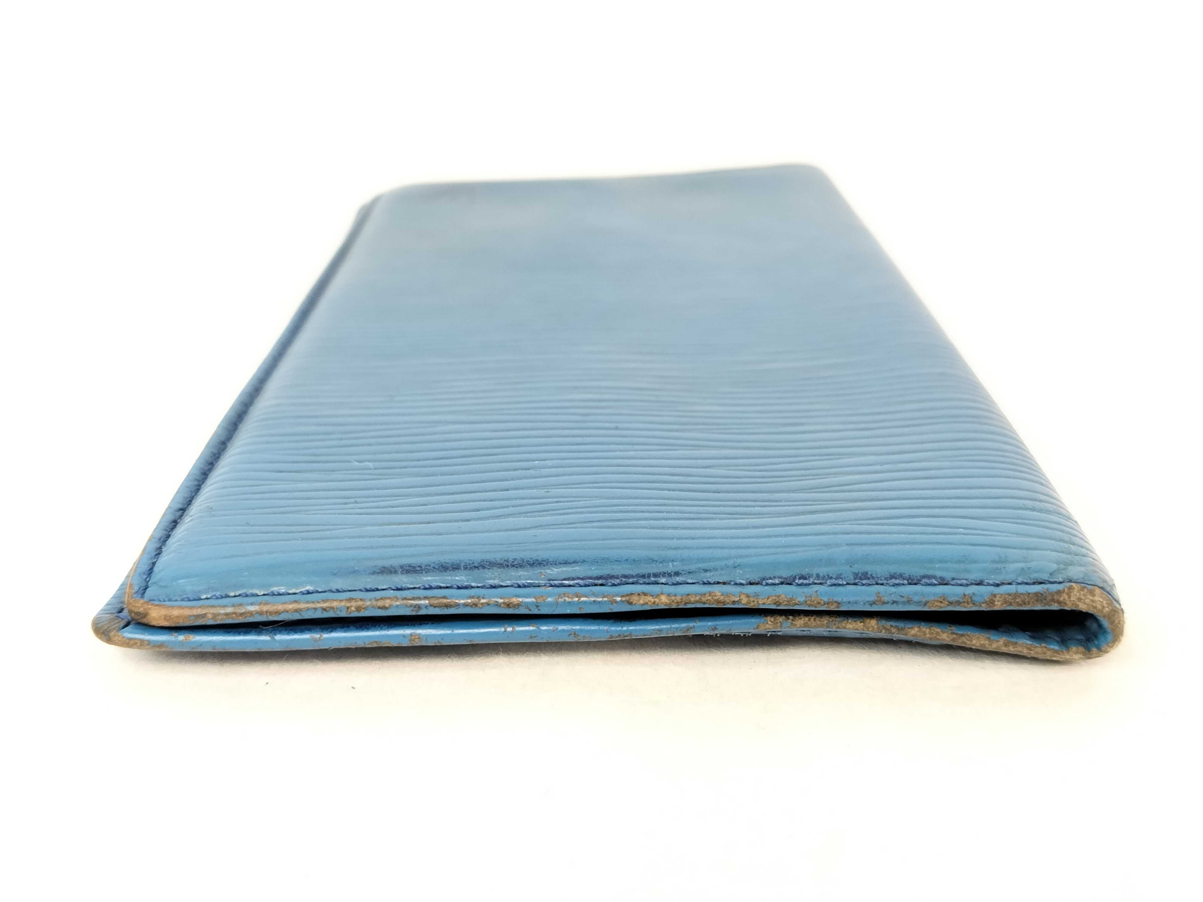 Epi Card Case, Blue (Card Case/Pass Case/Business Card Holder) — view 7