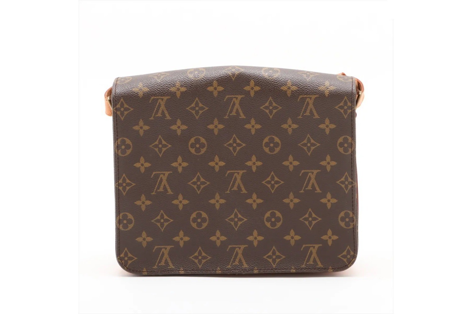 Monogram Cartouchiere GM M51252 Leather Shoulder Bag — view 2
