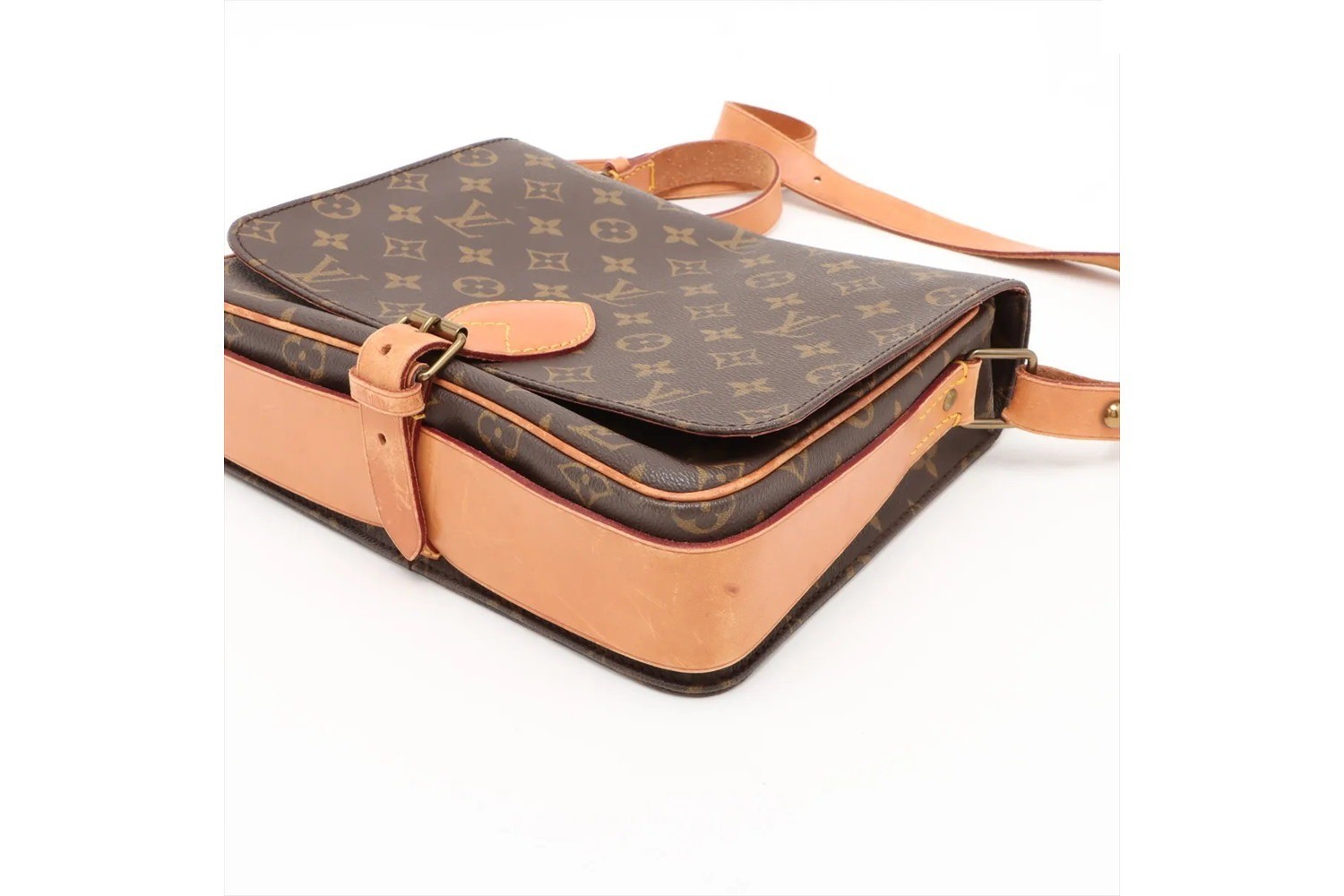 Monogram Cartouchiere GM M51252 Leather Shoulder Bag — view 3