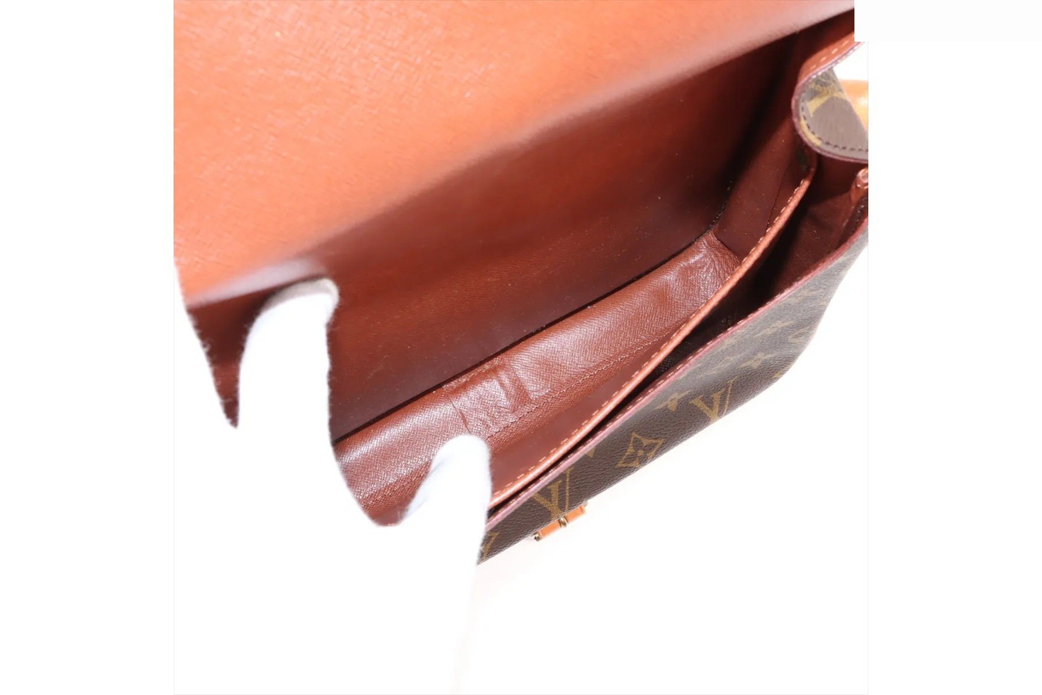 Monogram Cartouchiere GM M51252 Leather Shoulder Bag — view 6