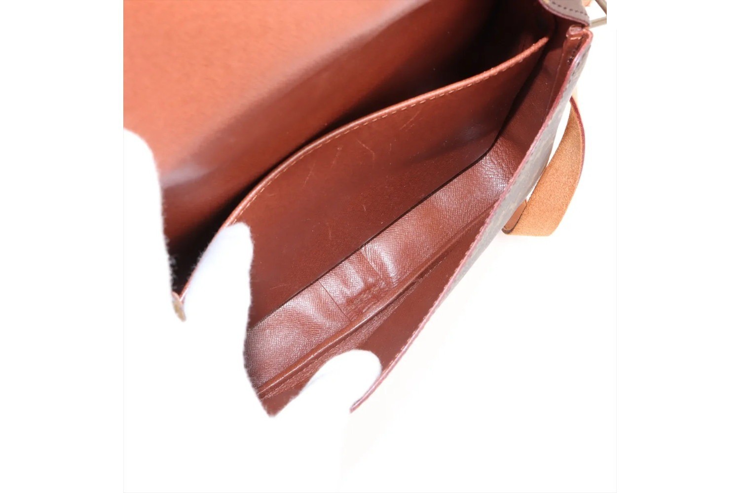 Monogram Cartouchiere GM M51252 Leather Shoulder Bag — view 7