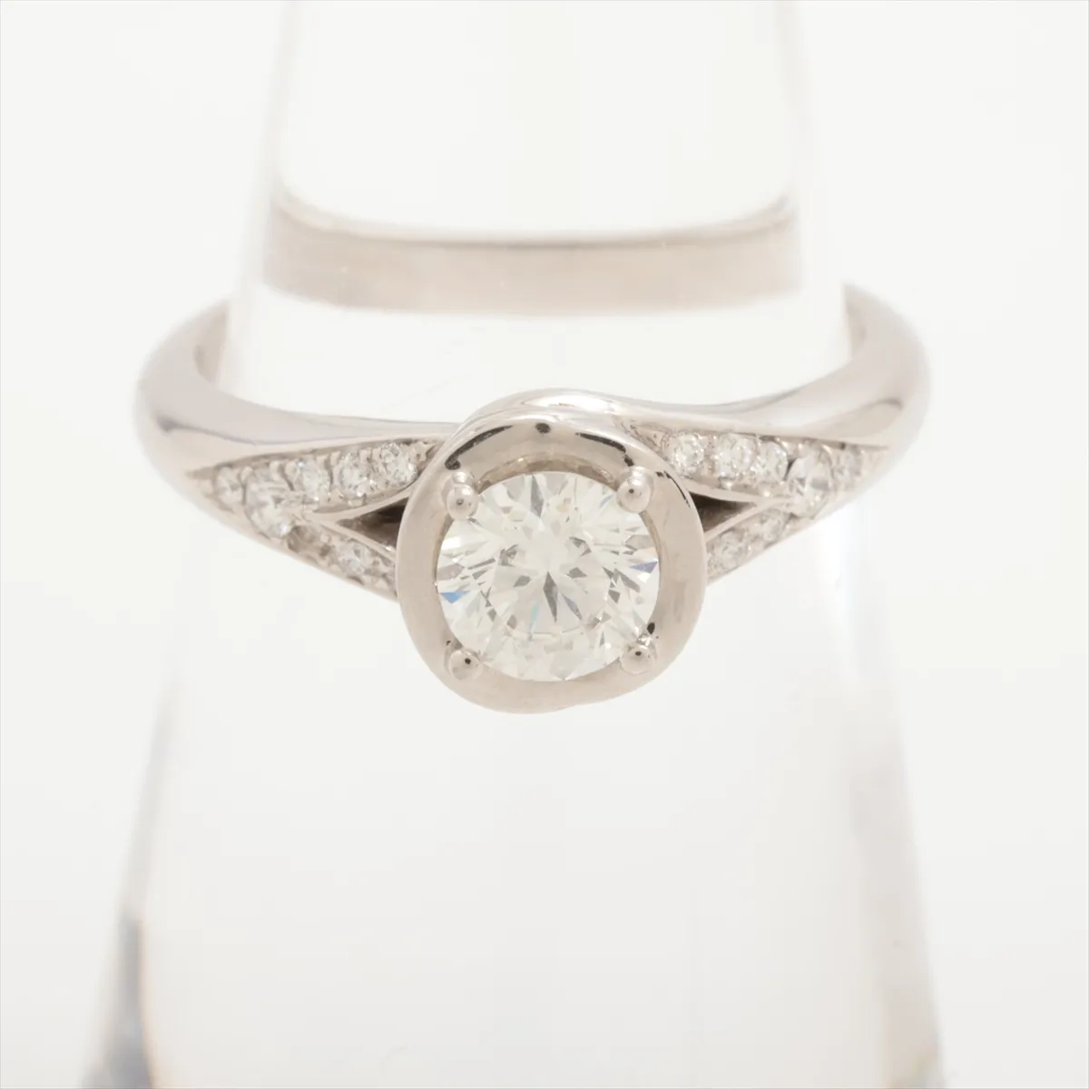 Incontro d'Amore Diamond Ring, Pt950, 5.7g, 6281143579 — view 5