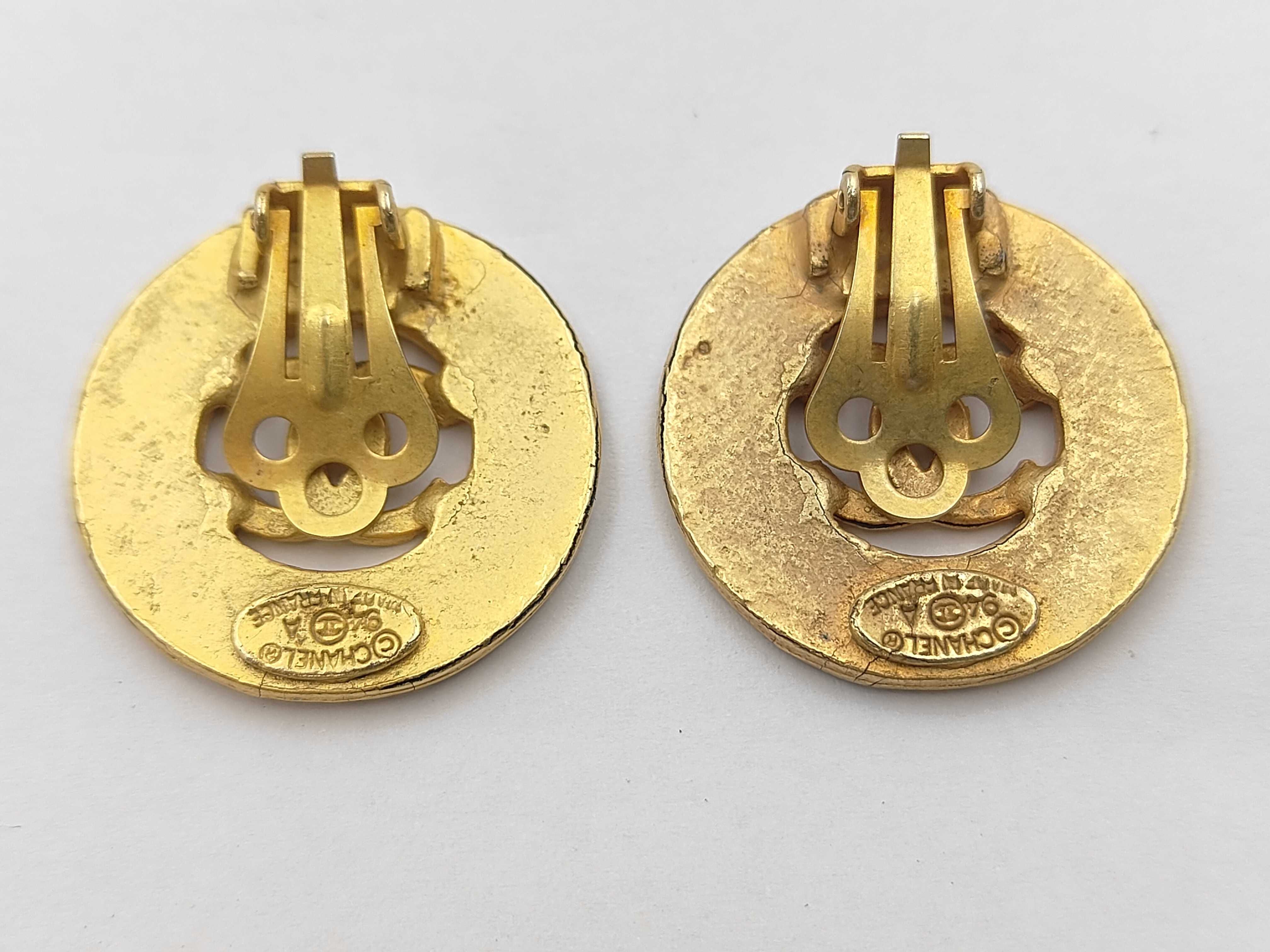 Coco Mark/Round/GP/94A Earrings — view 2