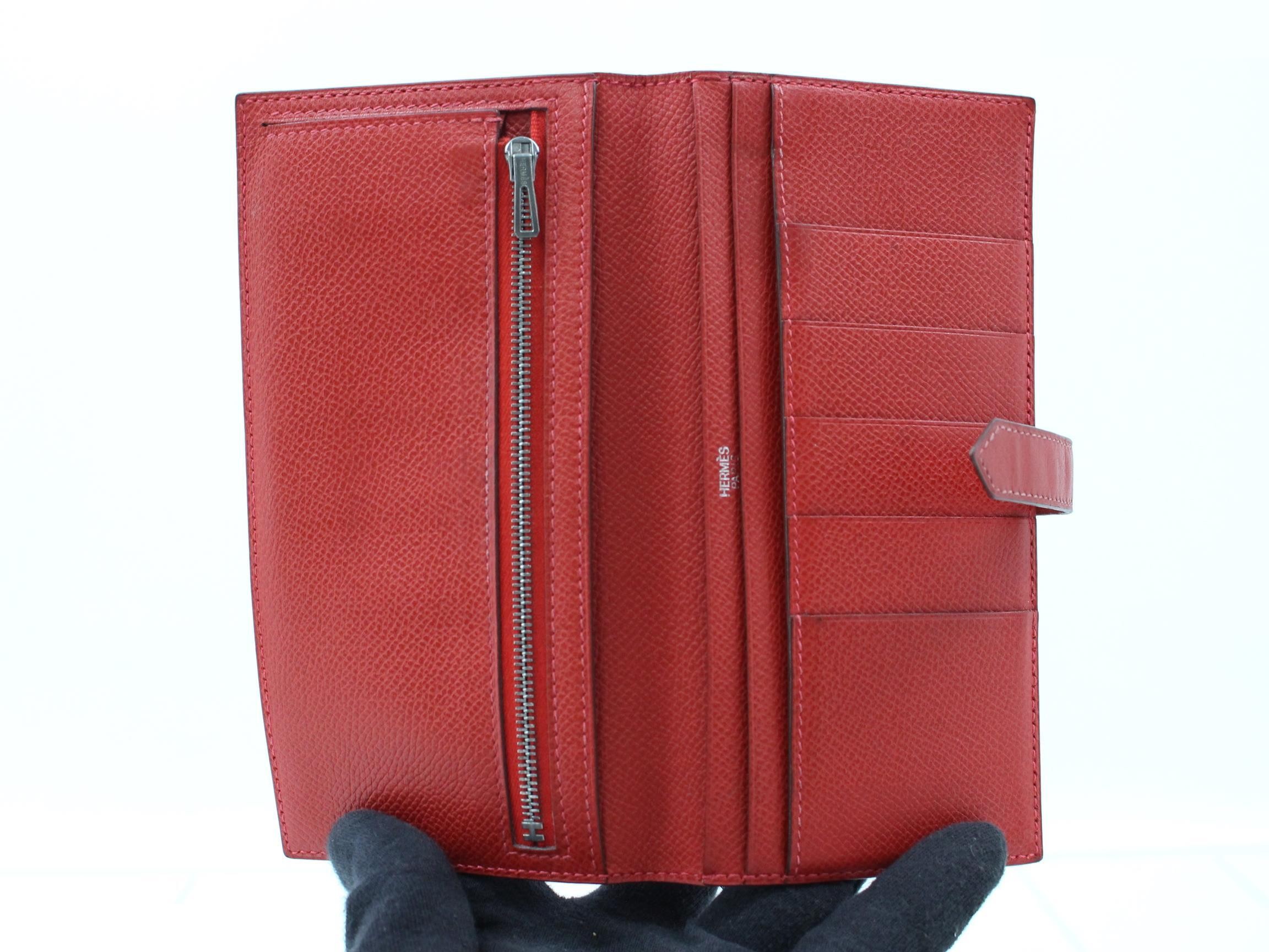 Bearn I stamp HERMES wallet — view 4
