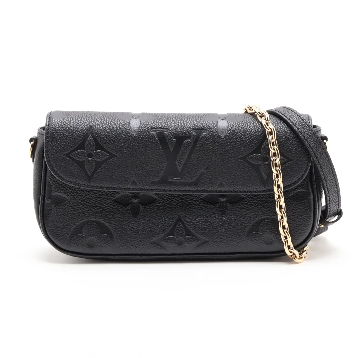 Monogram Empreinte Wallet on Chain Ivy M82154 Black (RFID detected)