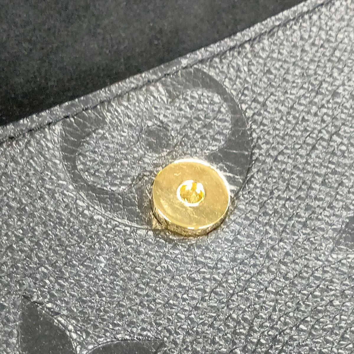 Monogram Empreinte Wallet on Chain Ivy M82154 Black (RFID detected) — view 11