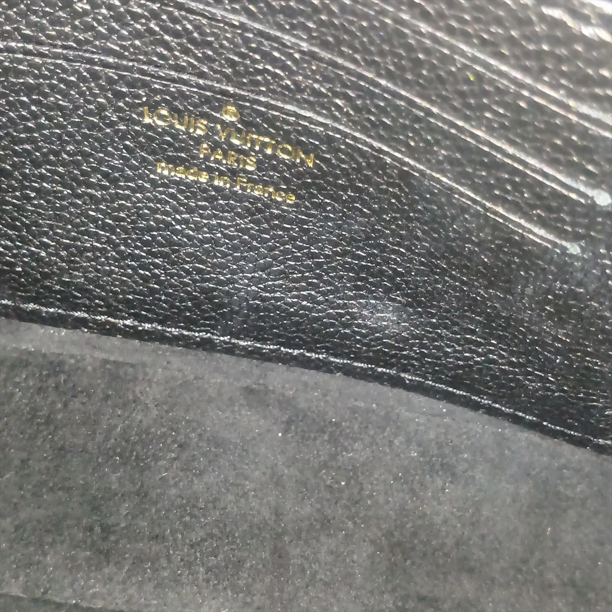 Monogram Empreinte Wallet on Chain Ivy M82154 Black (RFID detected) — view 12