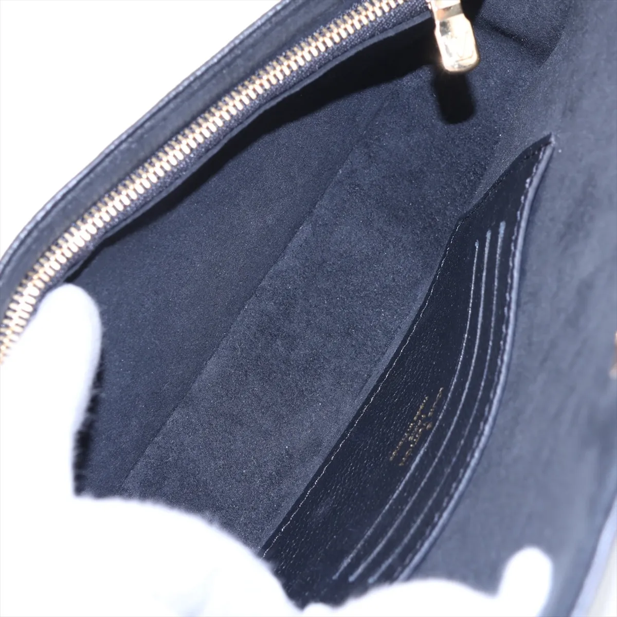 Monogram Empreinte Wallet on Chain Ivy M82154 Black (RFID detected) — view 6