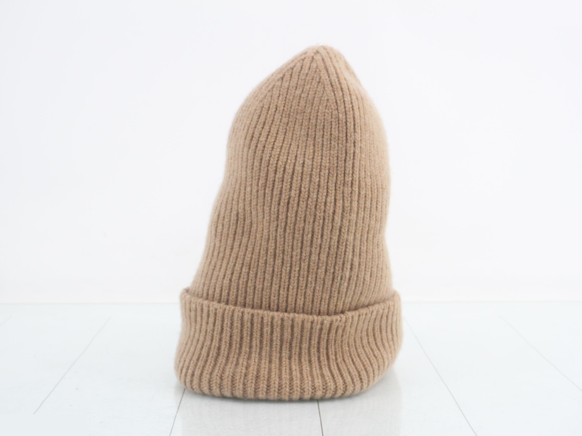 Bonnet LV Ahead Beanie Cashmere Beige — view 2