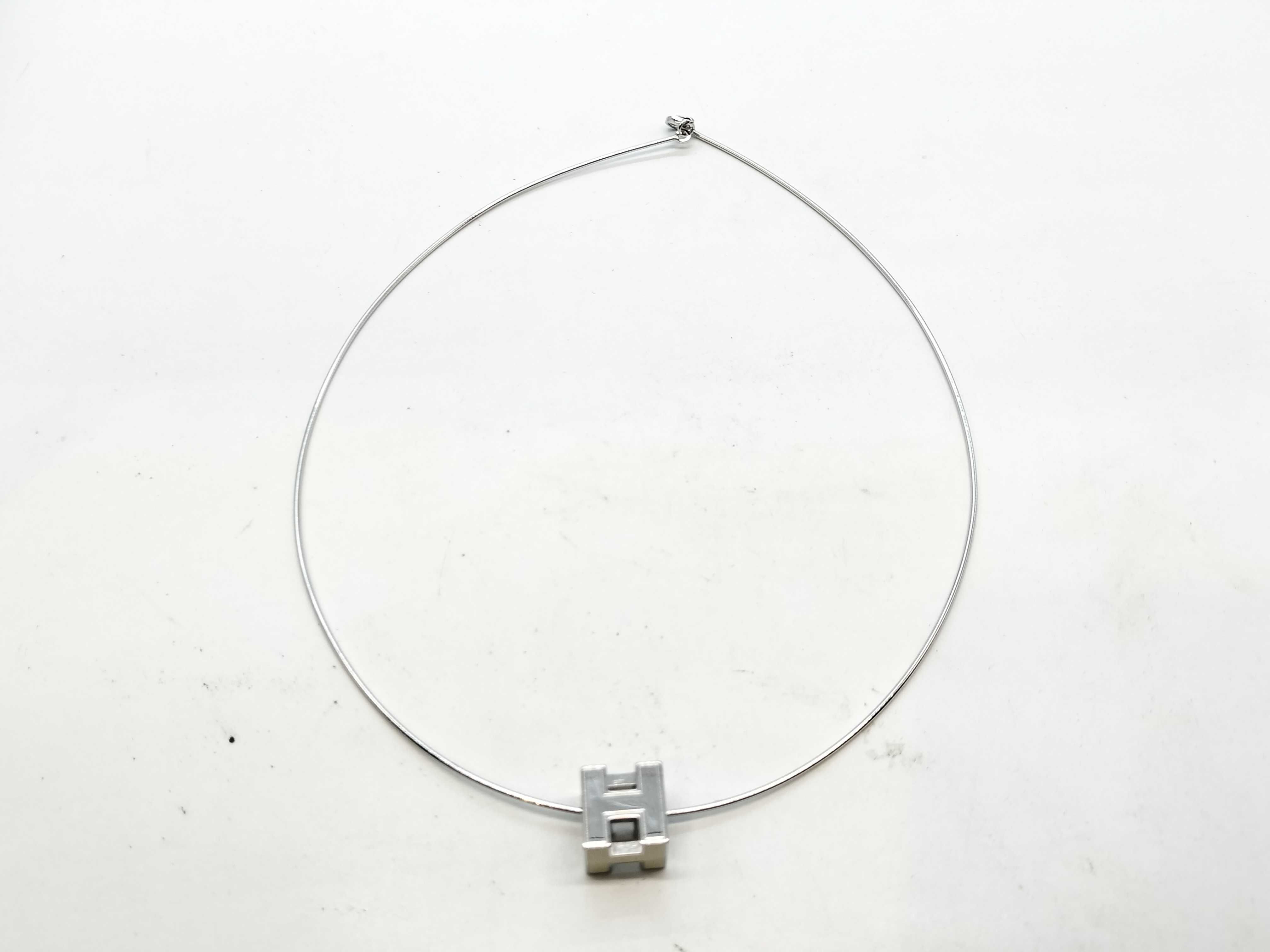 H-Cube Wire Chain Necklace — view 2
