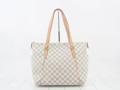 Damier Azur Totally MM Tote Bag