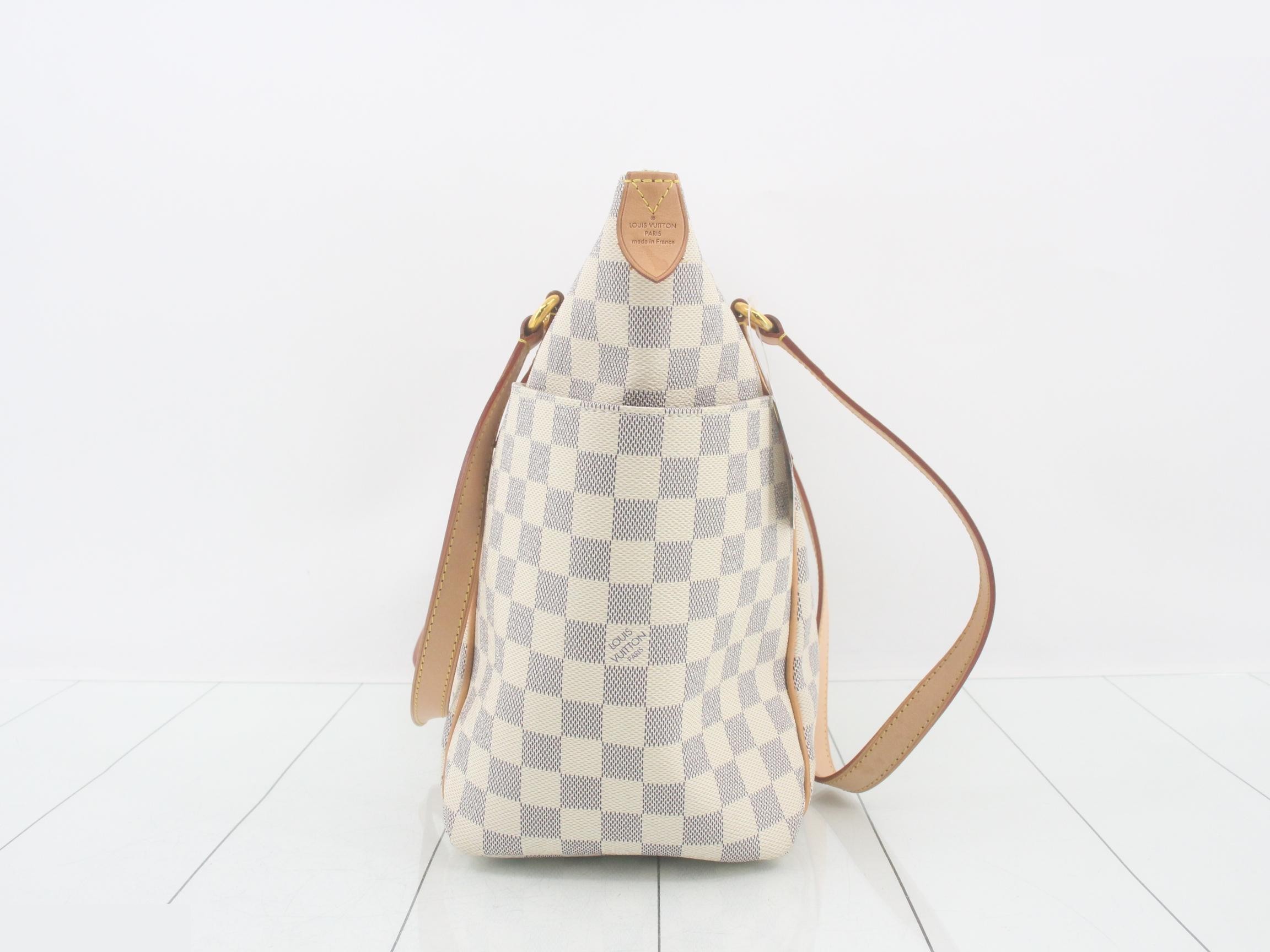 Damier Azur Totally MM Tote Bag — view 3