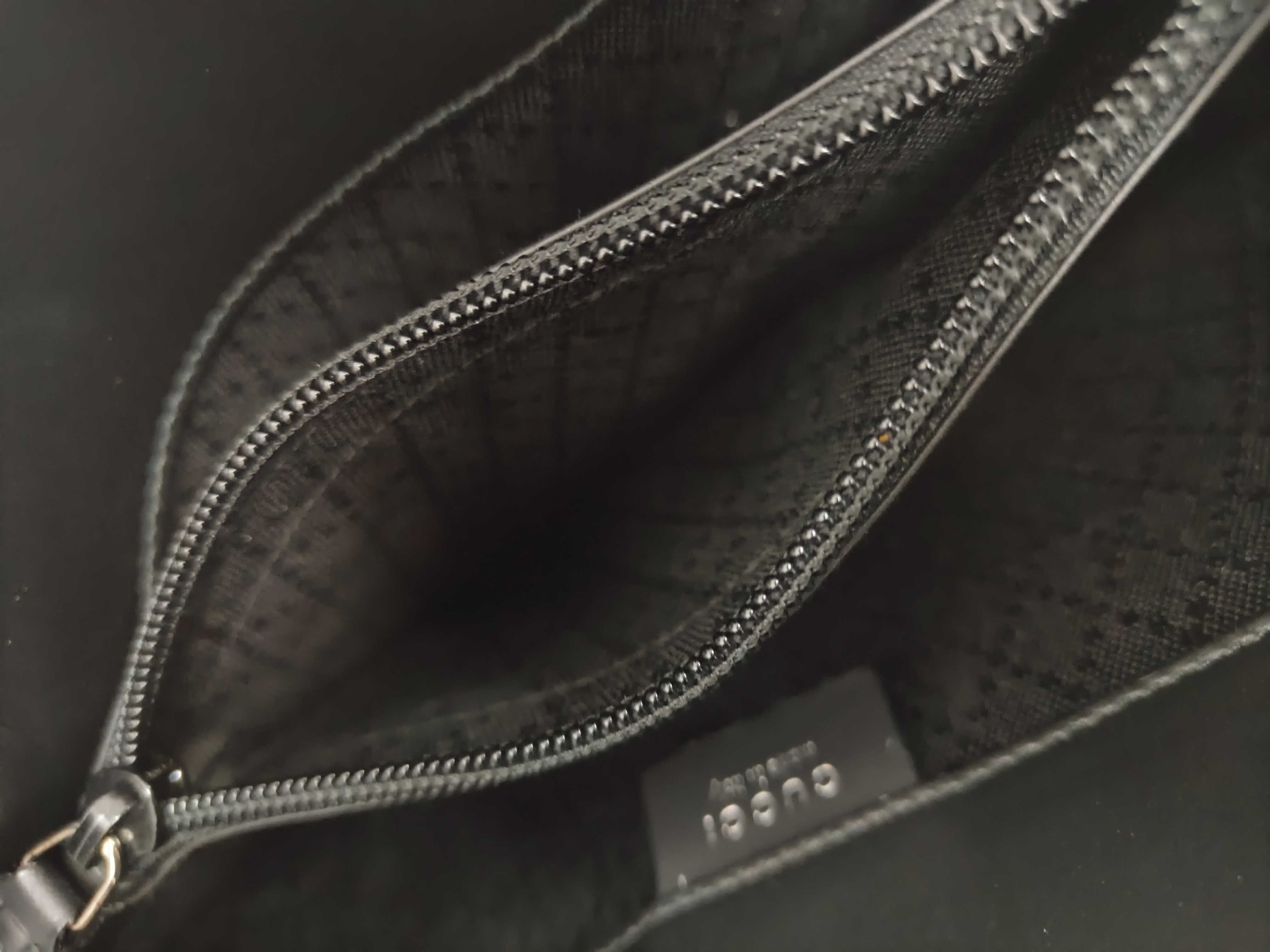 001・3068GG Nylon Tote Bag, Black Tote Bag — view 10