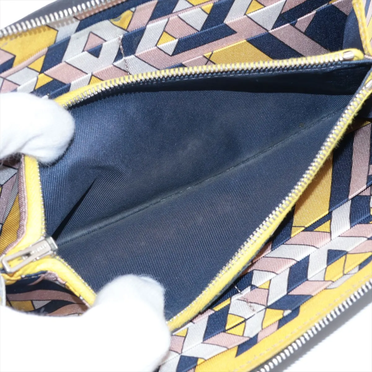 Azap Long Silk In Veau Epsom Round Zip Wallet Black Silver Hardware Q: 2013 — view 8