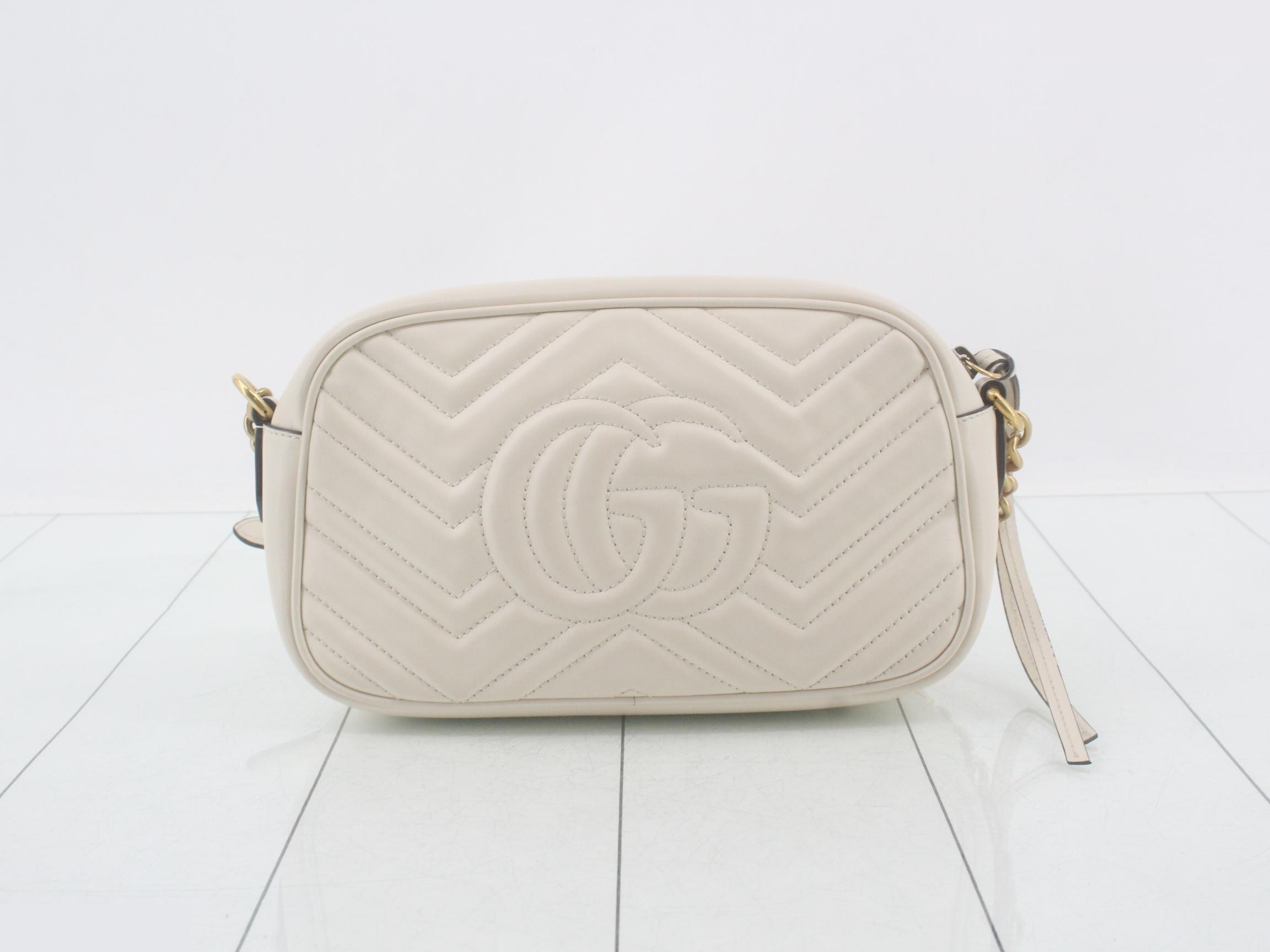 GG Marmont Quilted Chain Shoulder Bag — view 2