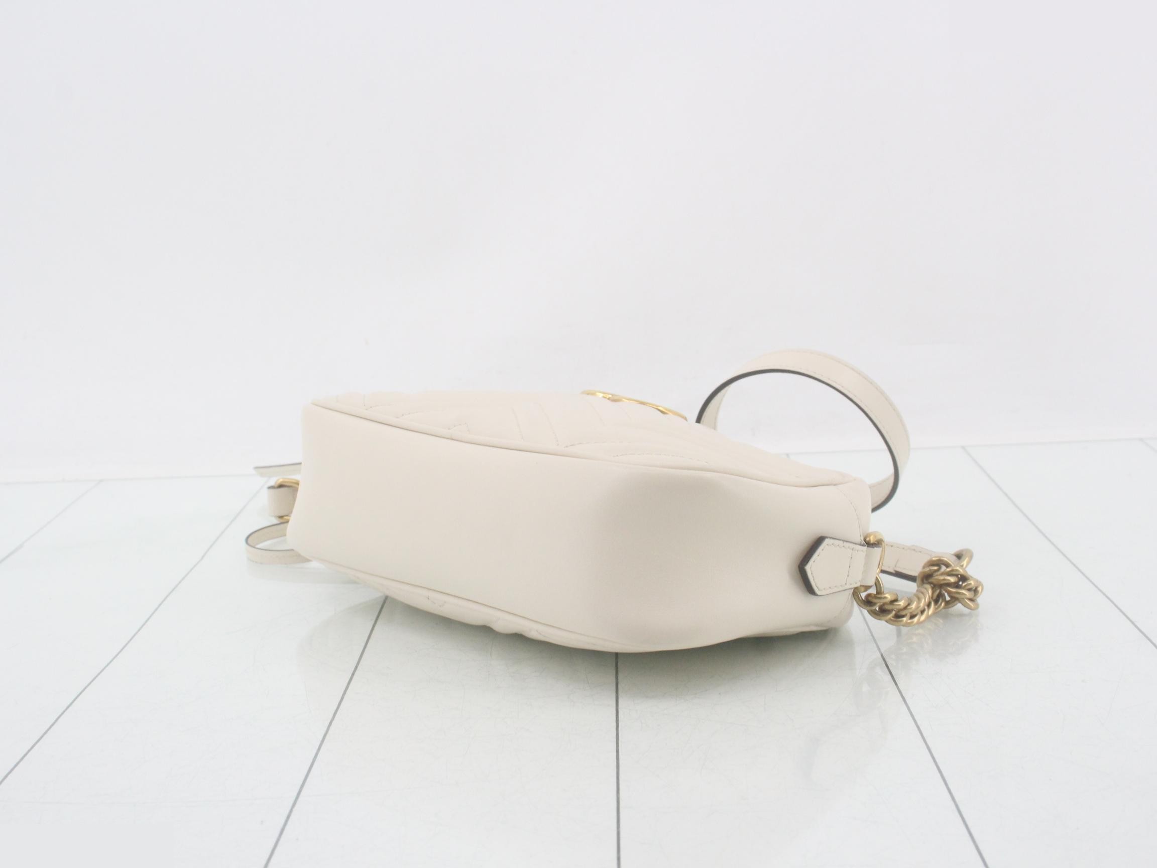GG Marmont Quilted Chain Shoulder Bag — view 6