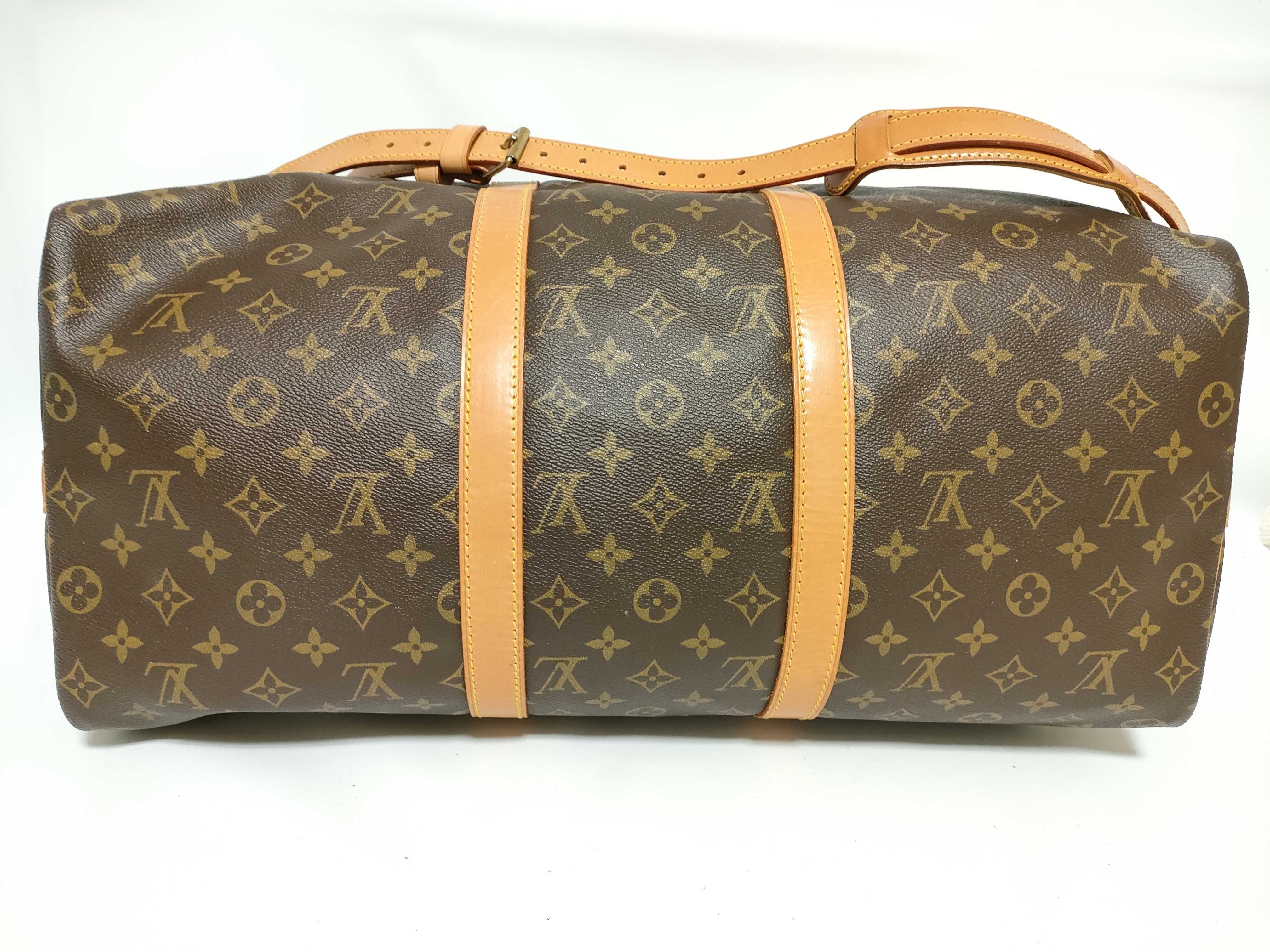 Monogram Keepall 50 Boston Bag — view 8