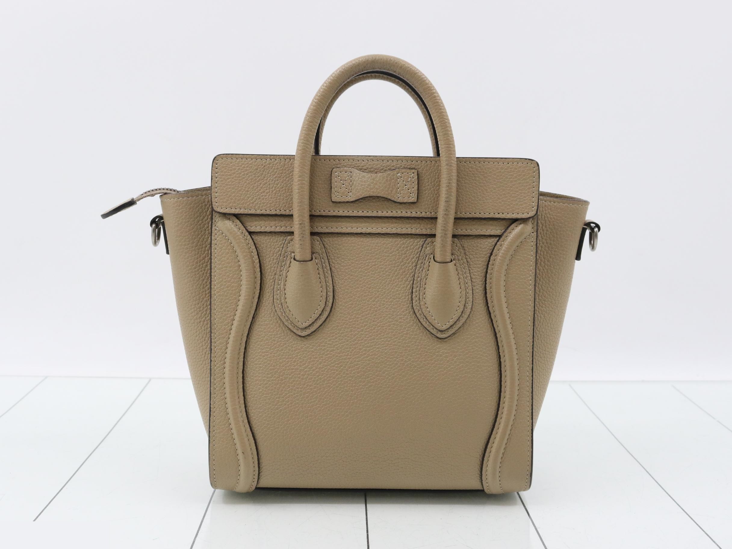 Luggage Nano Leather 2-Way Handbag — view 2