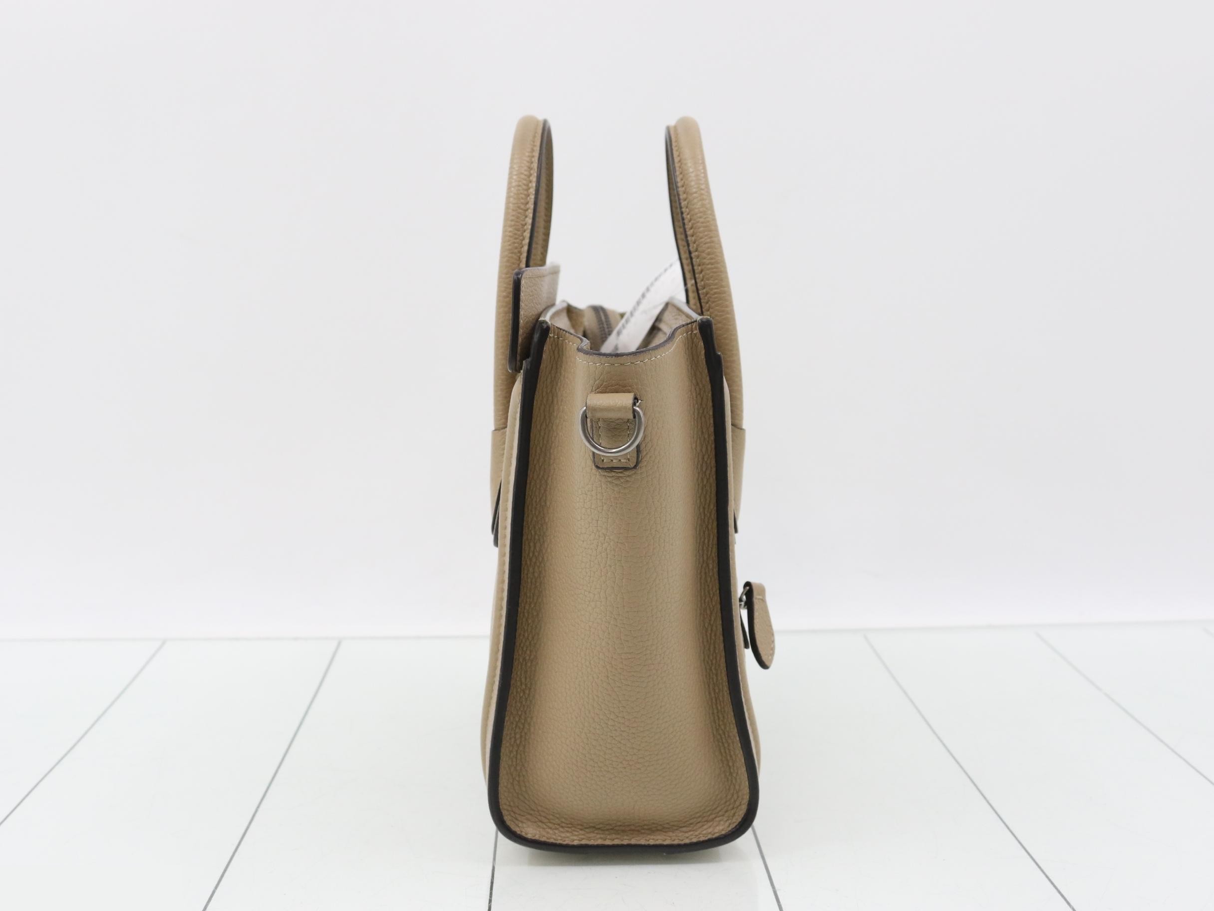 Luggage Nano Leather 2-Way Handbag — view 4