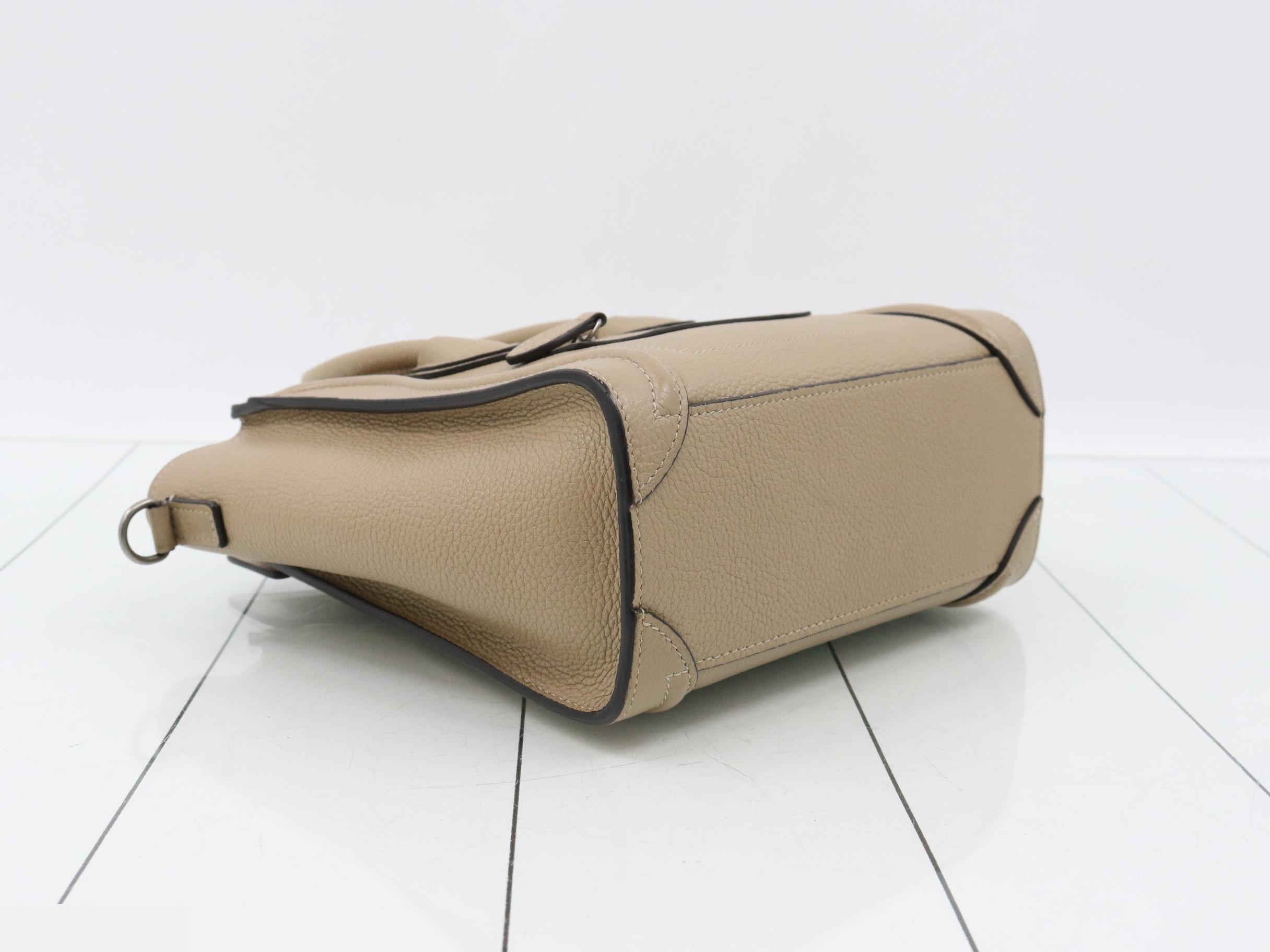 Luggage Nano Leather 2-Way Handbag — view 5