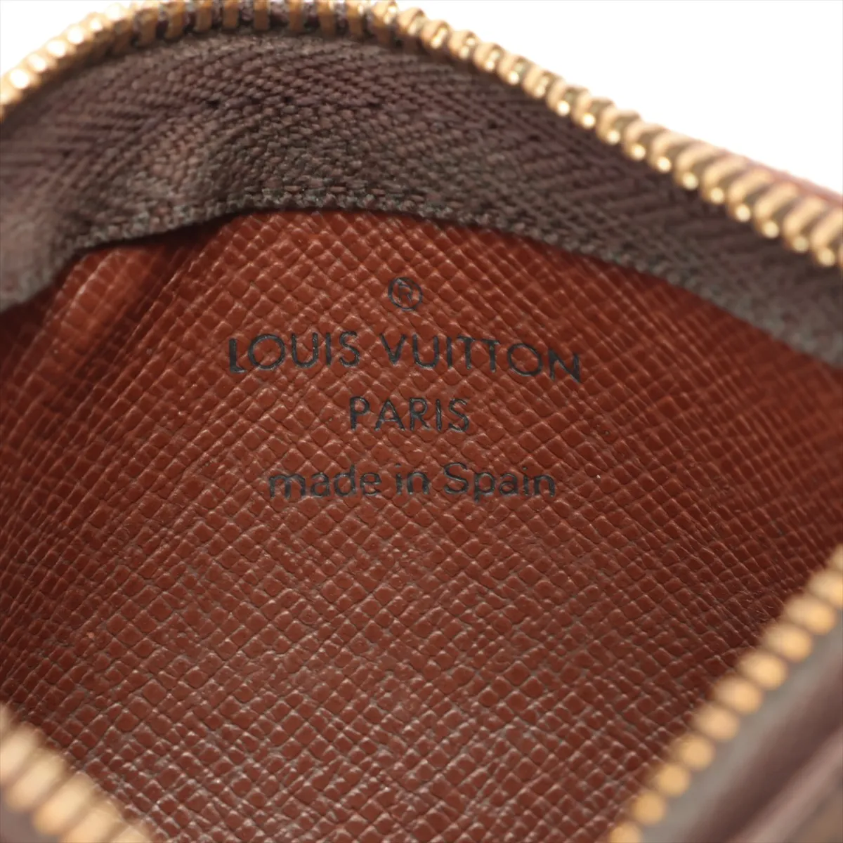 Monogram Pochette Clé M62650 CA0072 Brown Coin Case — view 4