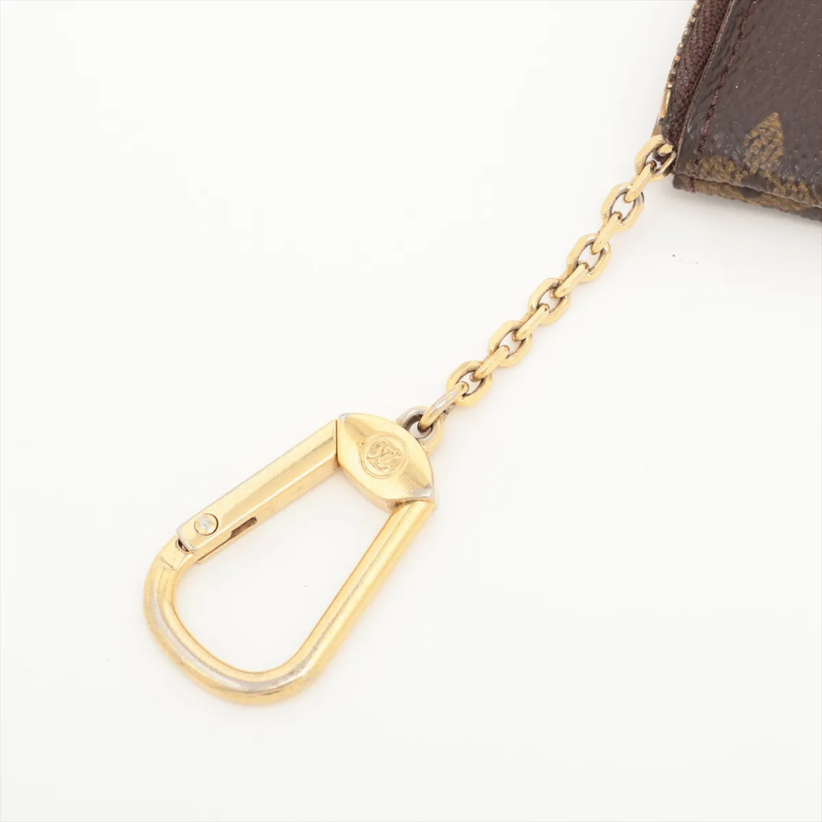 Monogram Pochette Clé M62650 CA0072 Brown Coin Case — view 5