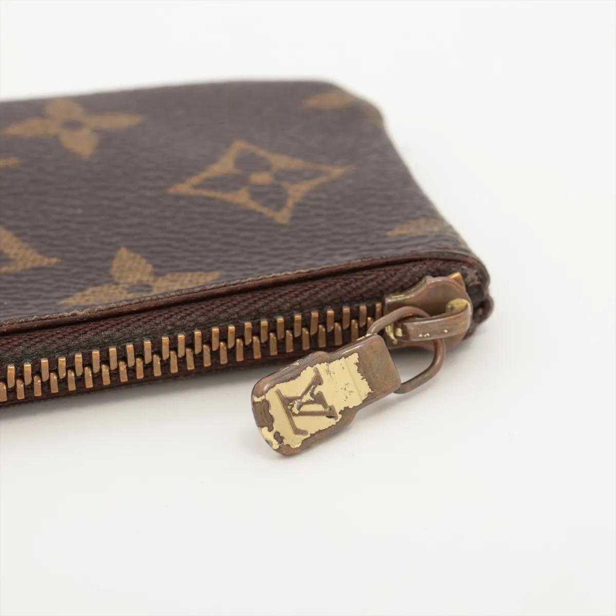 Monogram Pochette Clé M62650 CA0072 Brown Coin Case — view 6