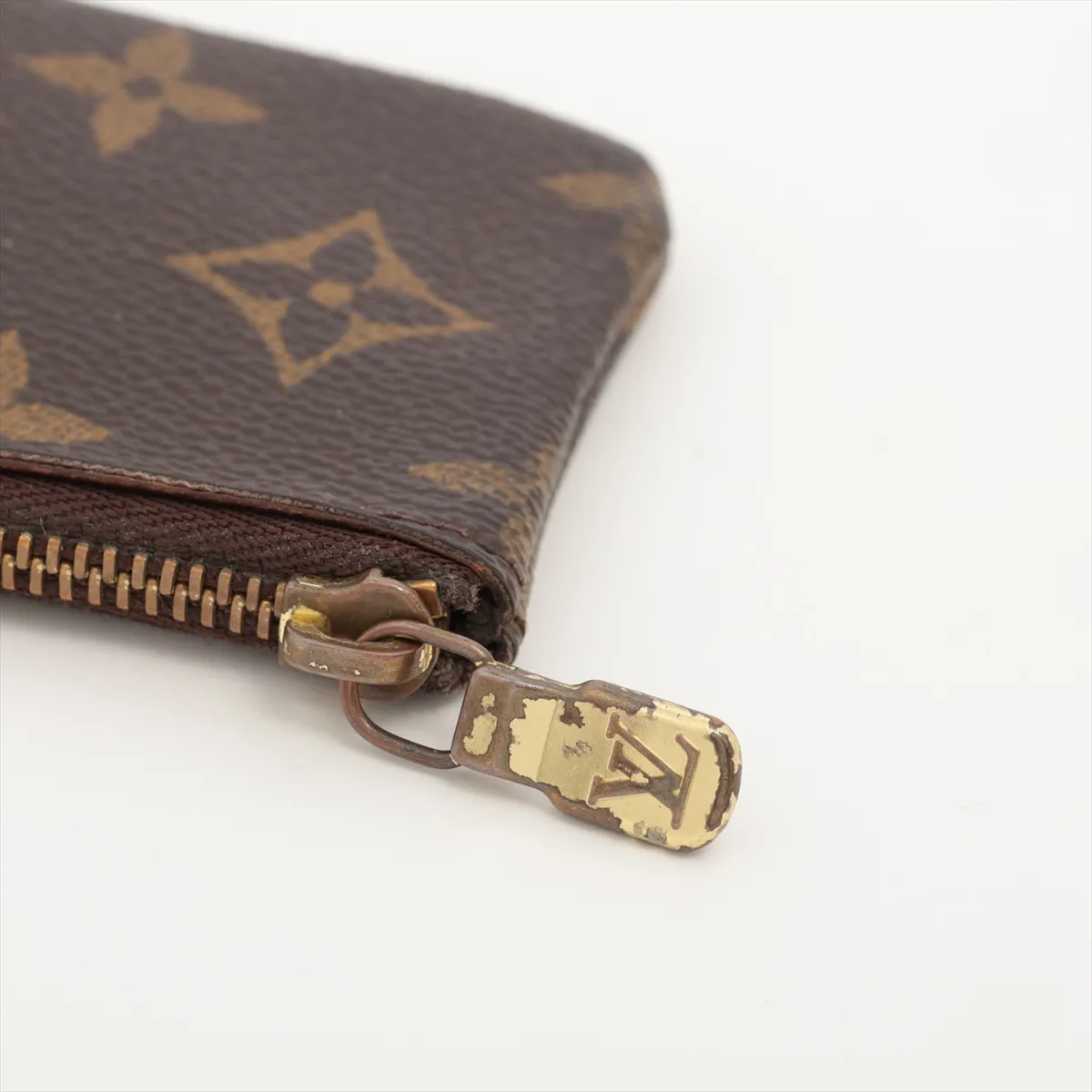 Monogram Pochette Clé M62650 CA0072 Brown Coin Case — view 7