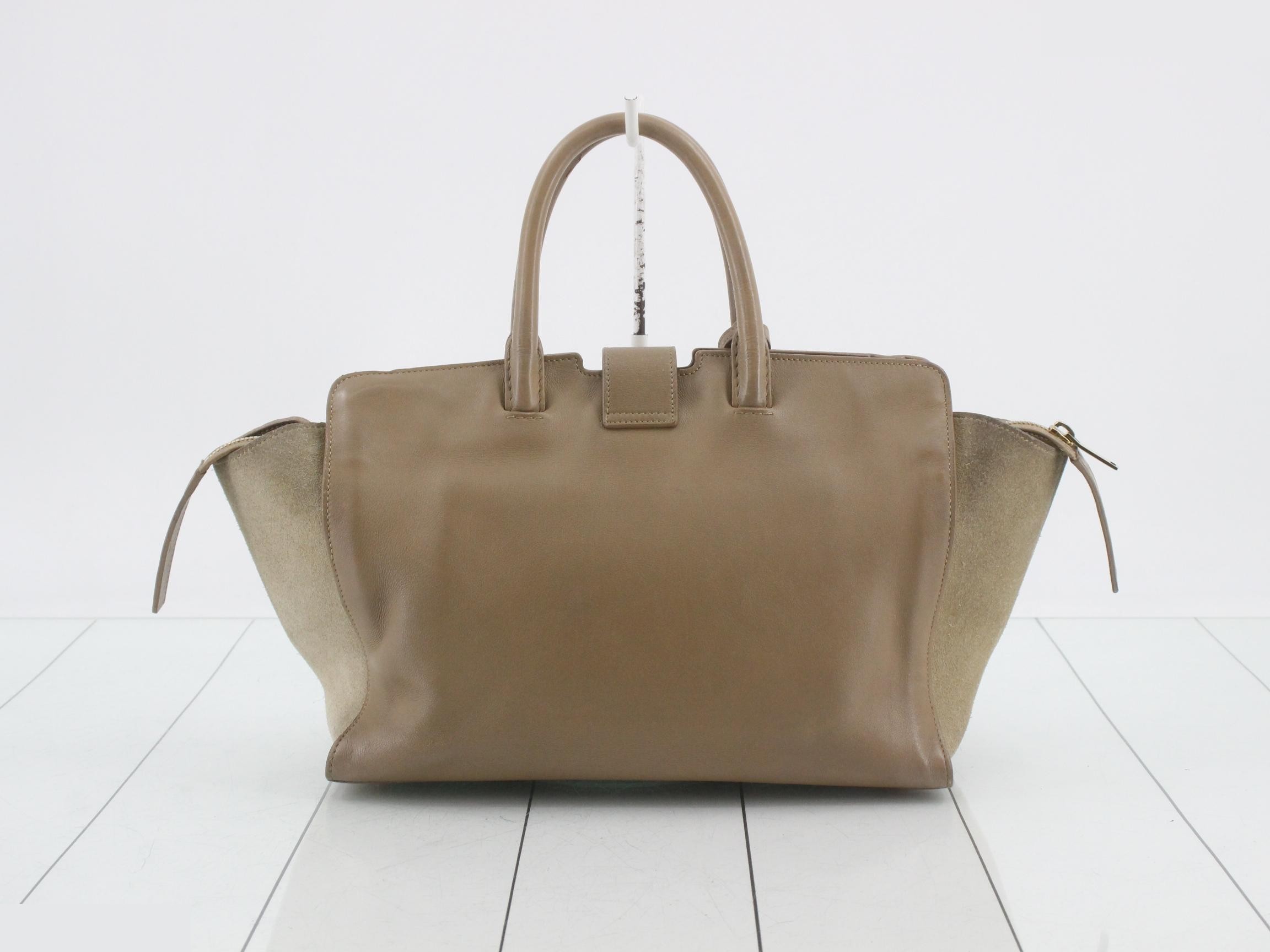 Monogram Downtown Cabas Leather/Suede 2-Way Handbag — view 2