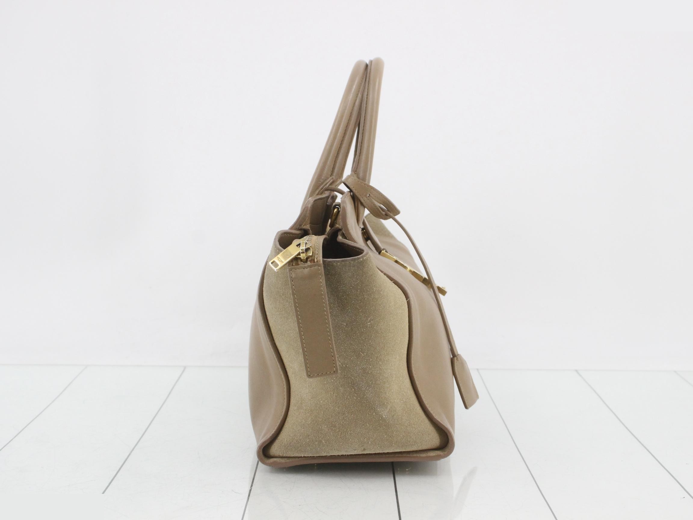 Monogram Downtown Cabas Leather/Suede 2-Way Handbag — view 4