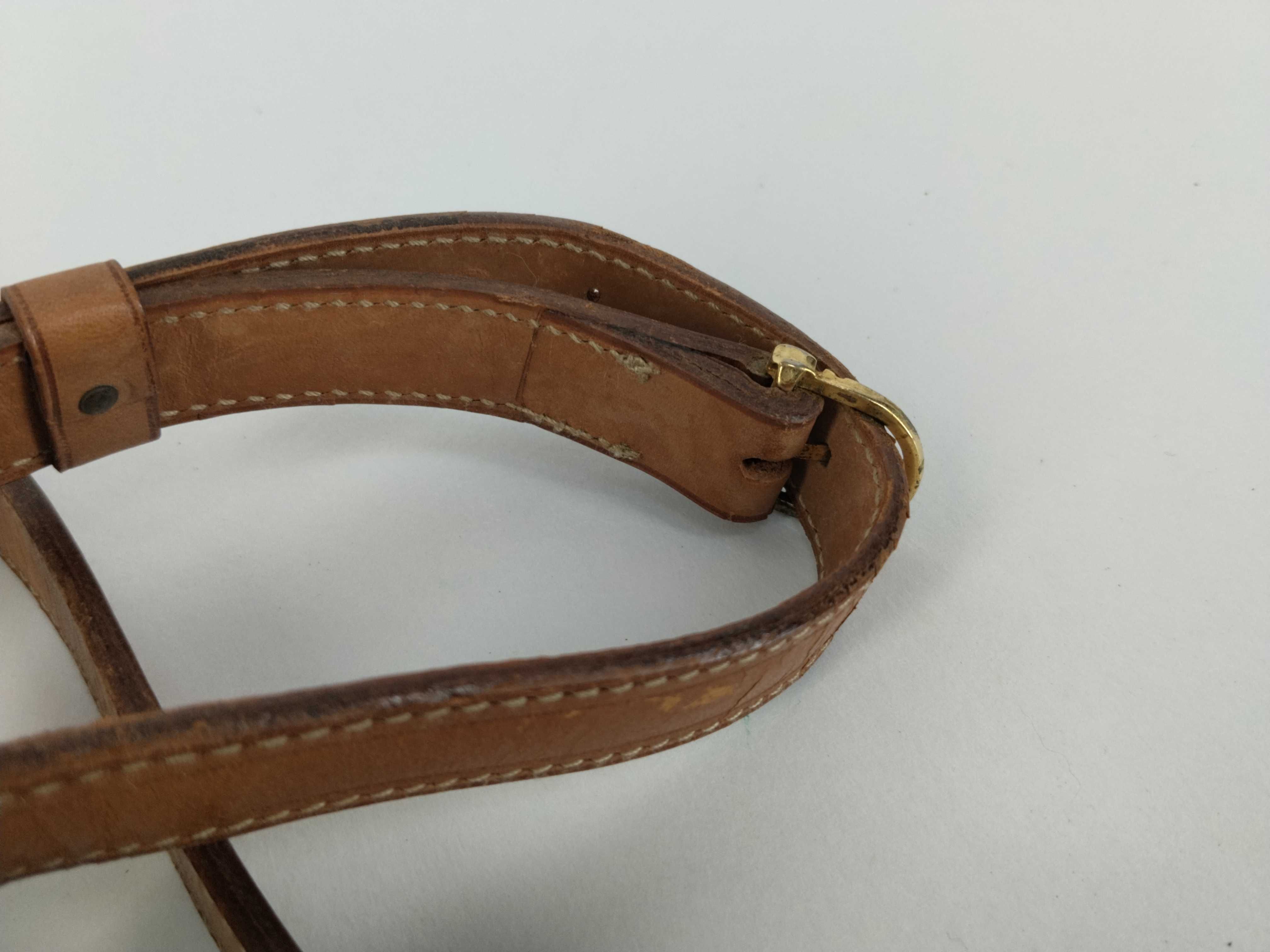 shoulder bag, Macadam pattern, brown shoulder bag — view 4