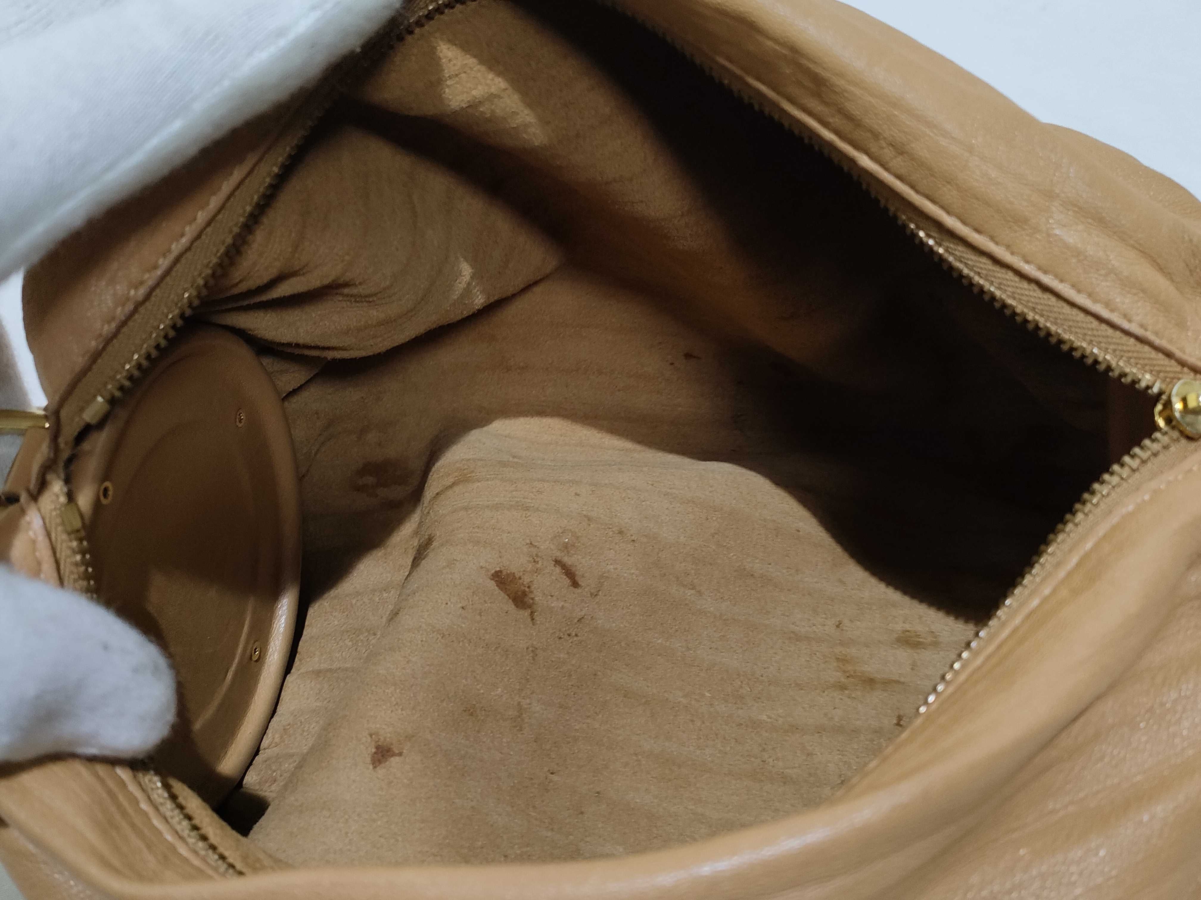 shoulder bag, Anagram design, brown. — view 9
