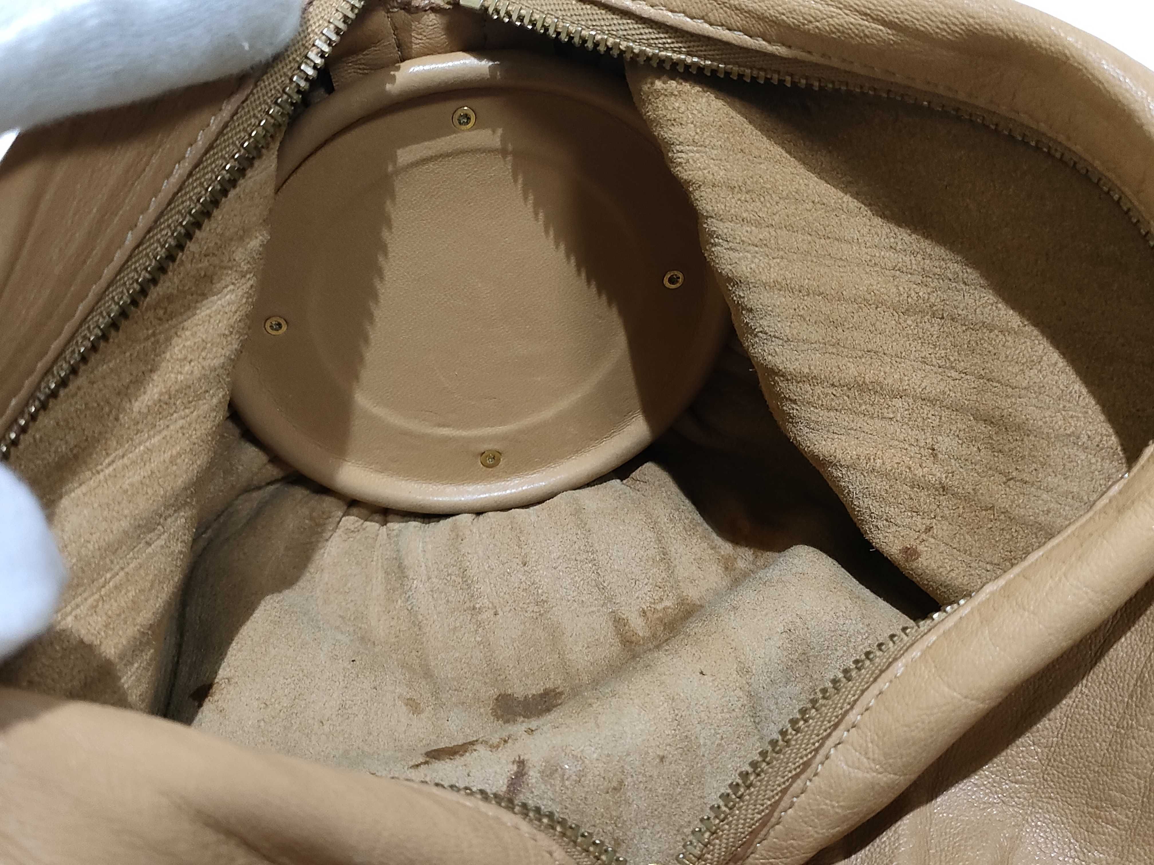 shoulder bag, Anagram design, brown. — view 10