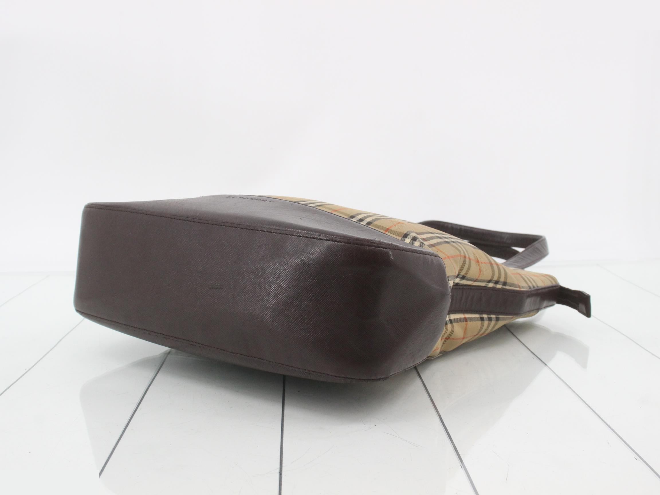 Nova Check Shadow Horse Tote Bag — view 6