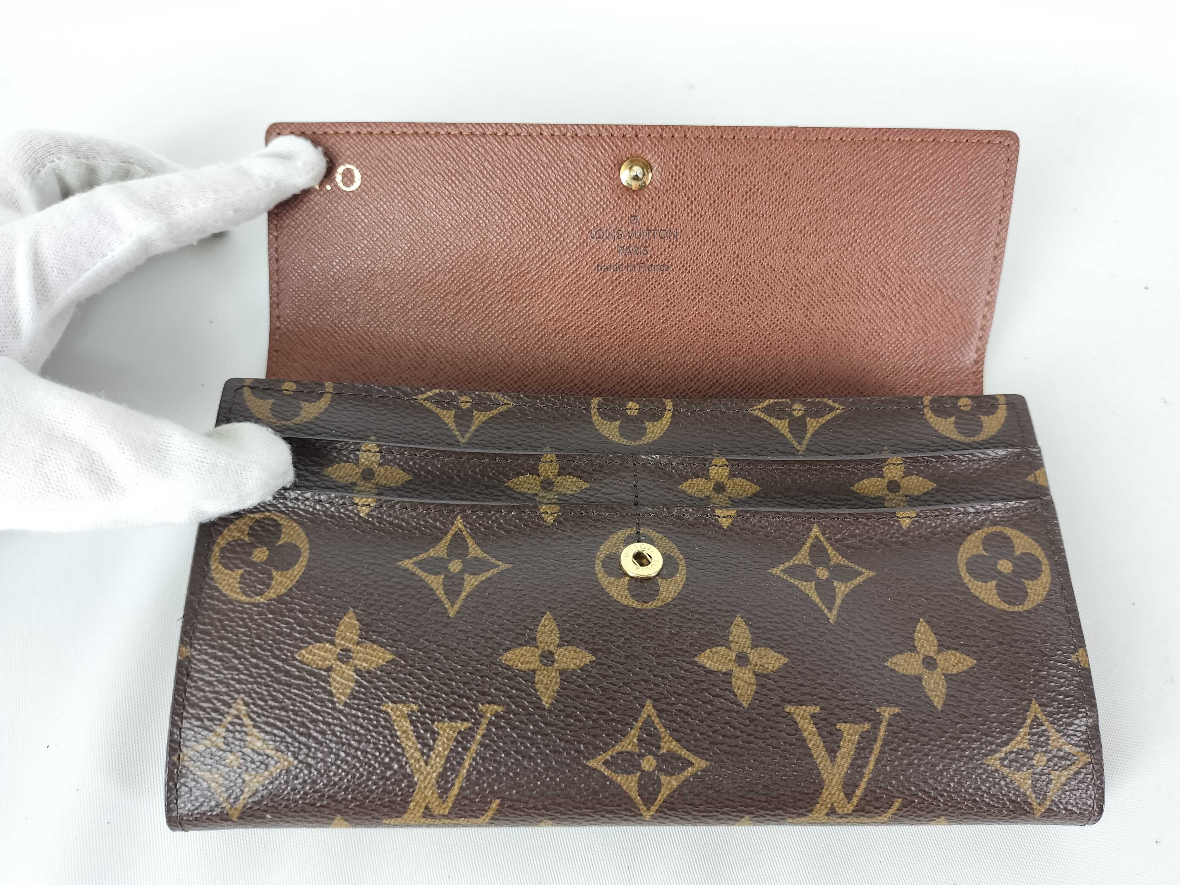 Monogram Portefeuille Sarah/Initial Wallet — view 6