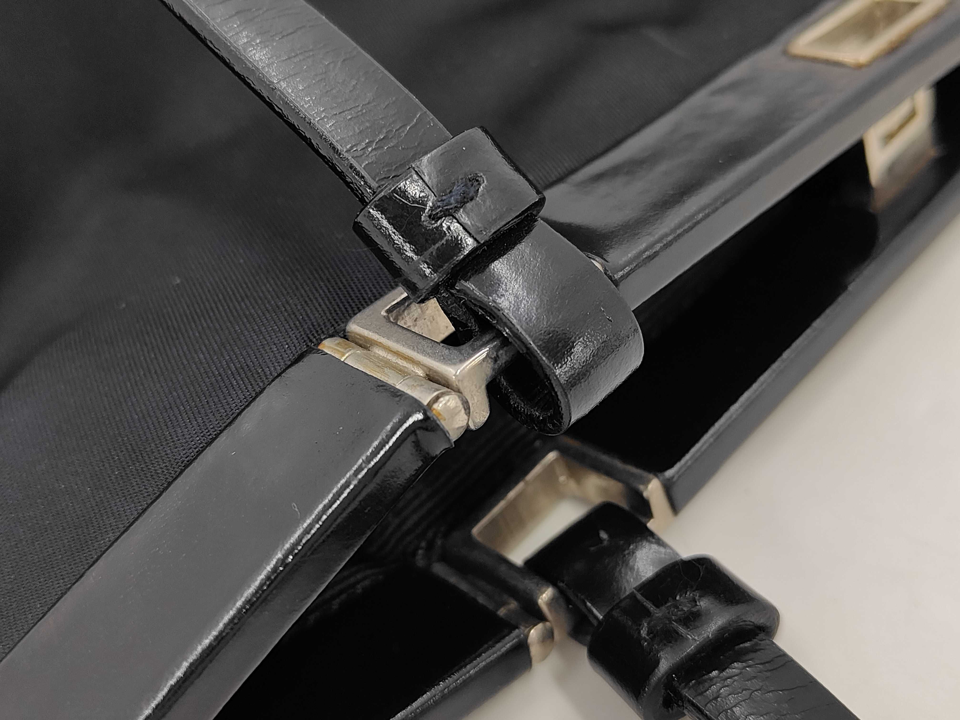 Nylon PRADA B7092 Nylon Handbag Navy Tote Bag — view 7