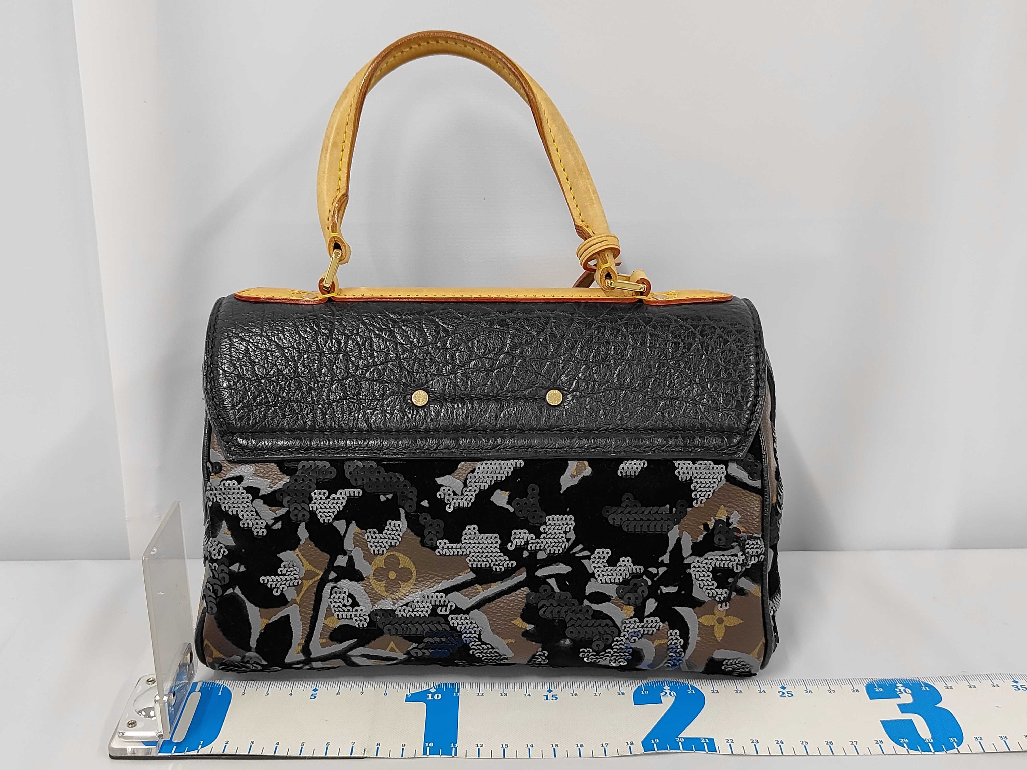 Monogram Fleur de G Sequin Handbag — view 2