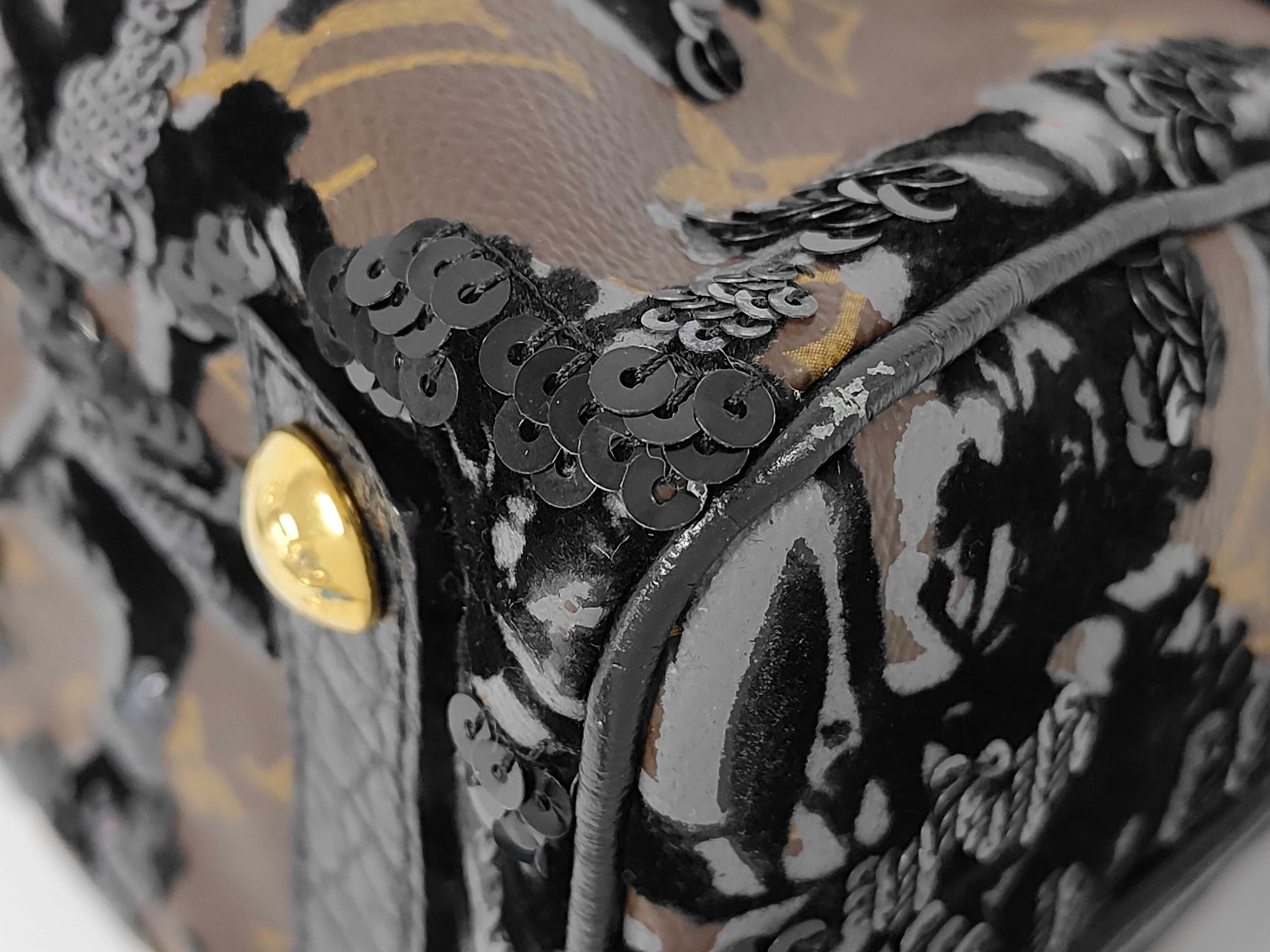 Monogram Fleur de G Sequin Handbag — view 6