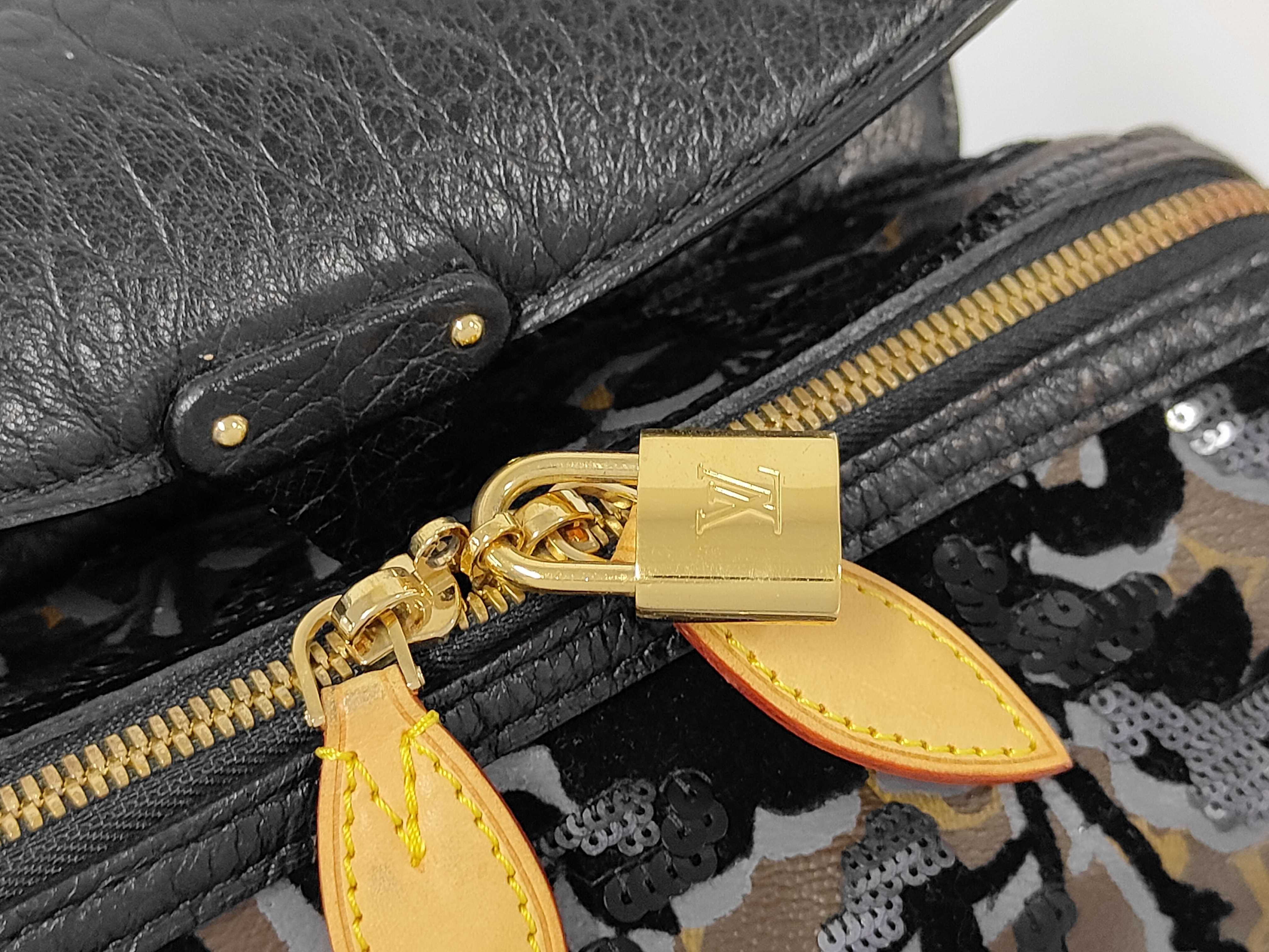 Monogram Fleur de G Sequin Handbag — view 8